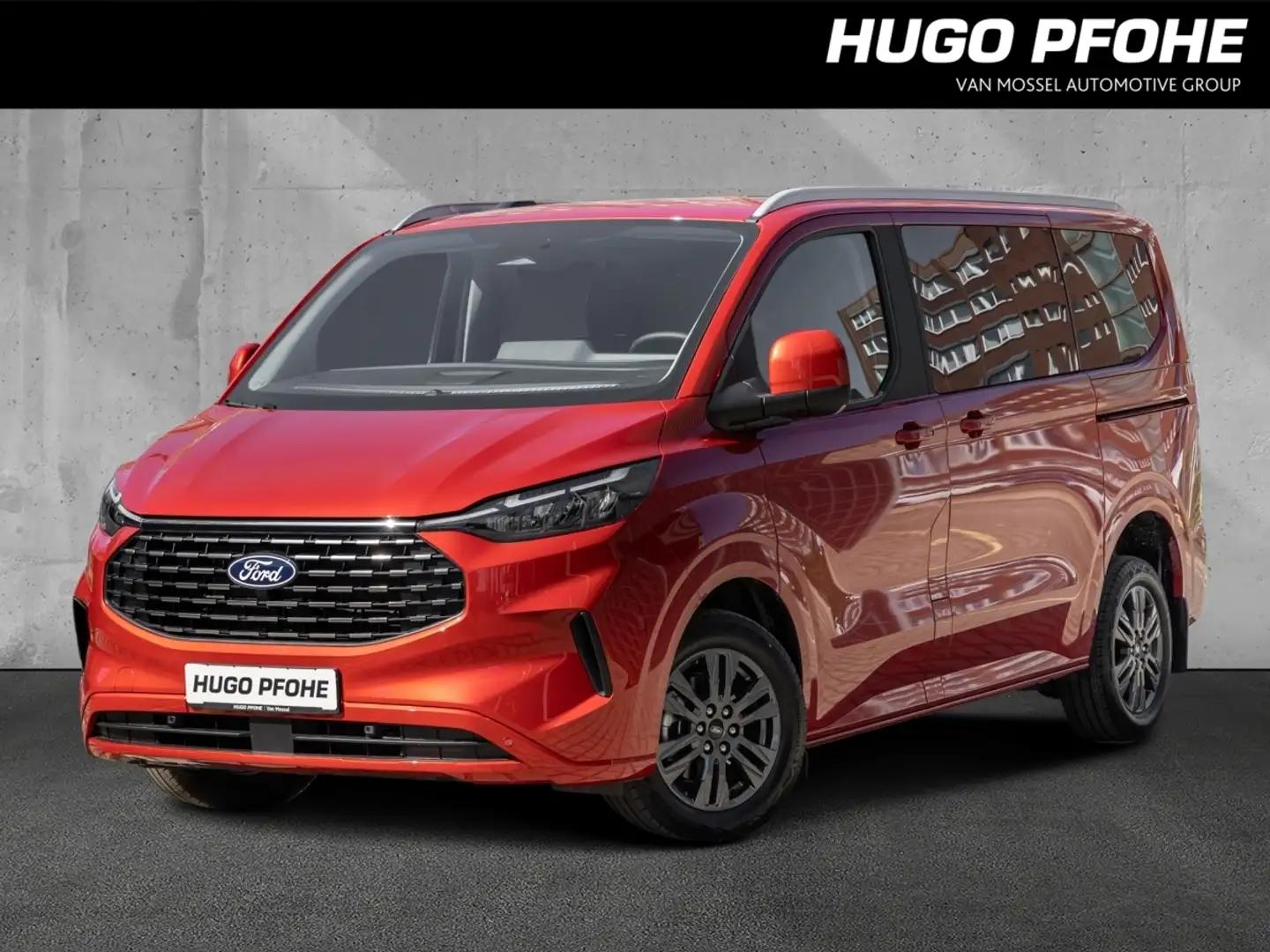 Ford Tourneo Custom Titanium 320 L1 2.0 l EcoBlue. 8-Ga Rot - 1