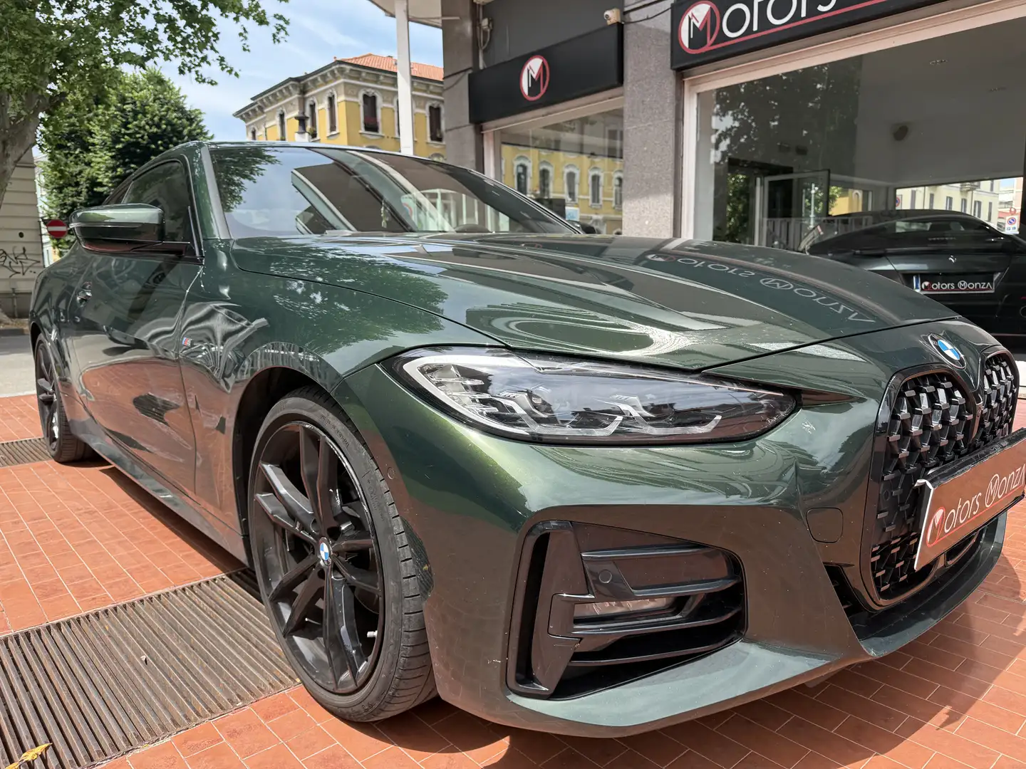 BMW 420 420i Coupe Msport auto Vert - 1