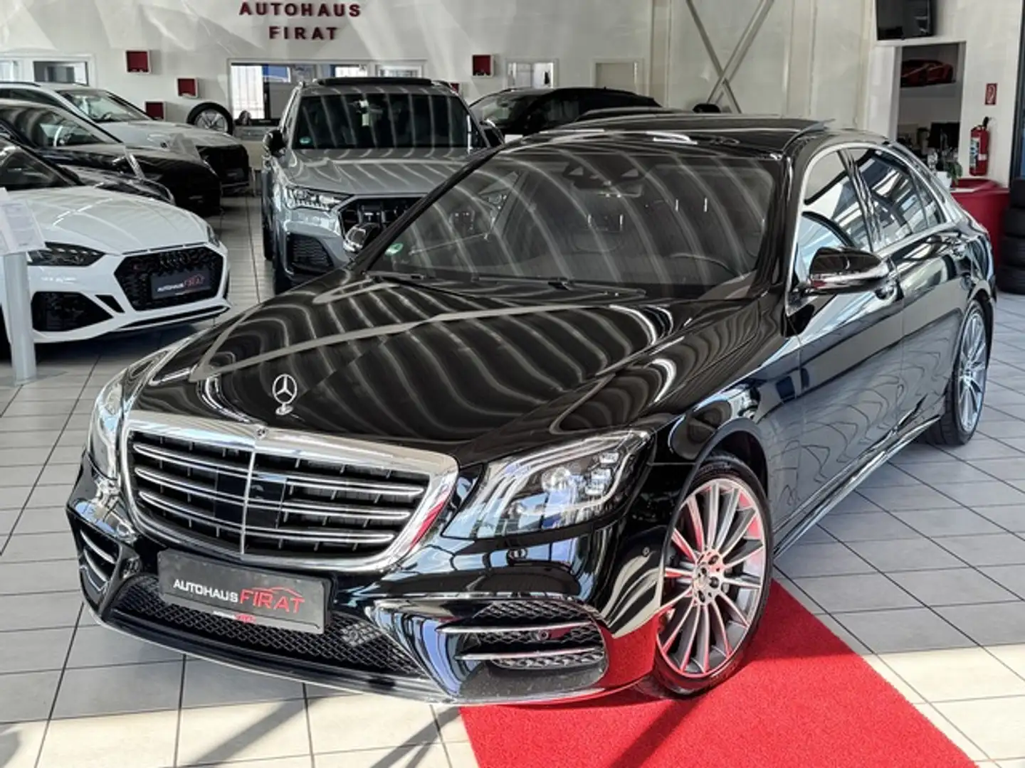 Mercedes-Benz S 400 d L 4Matic AMG Line Headup Display+PanoramaSD+LED+ Schwarz - 1