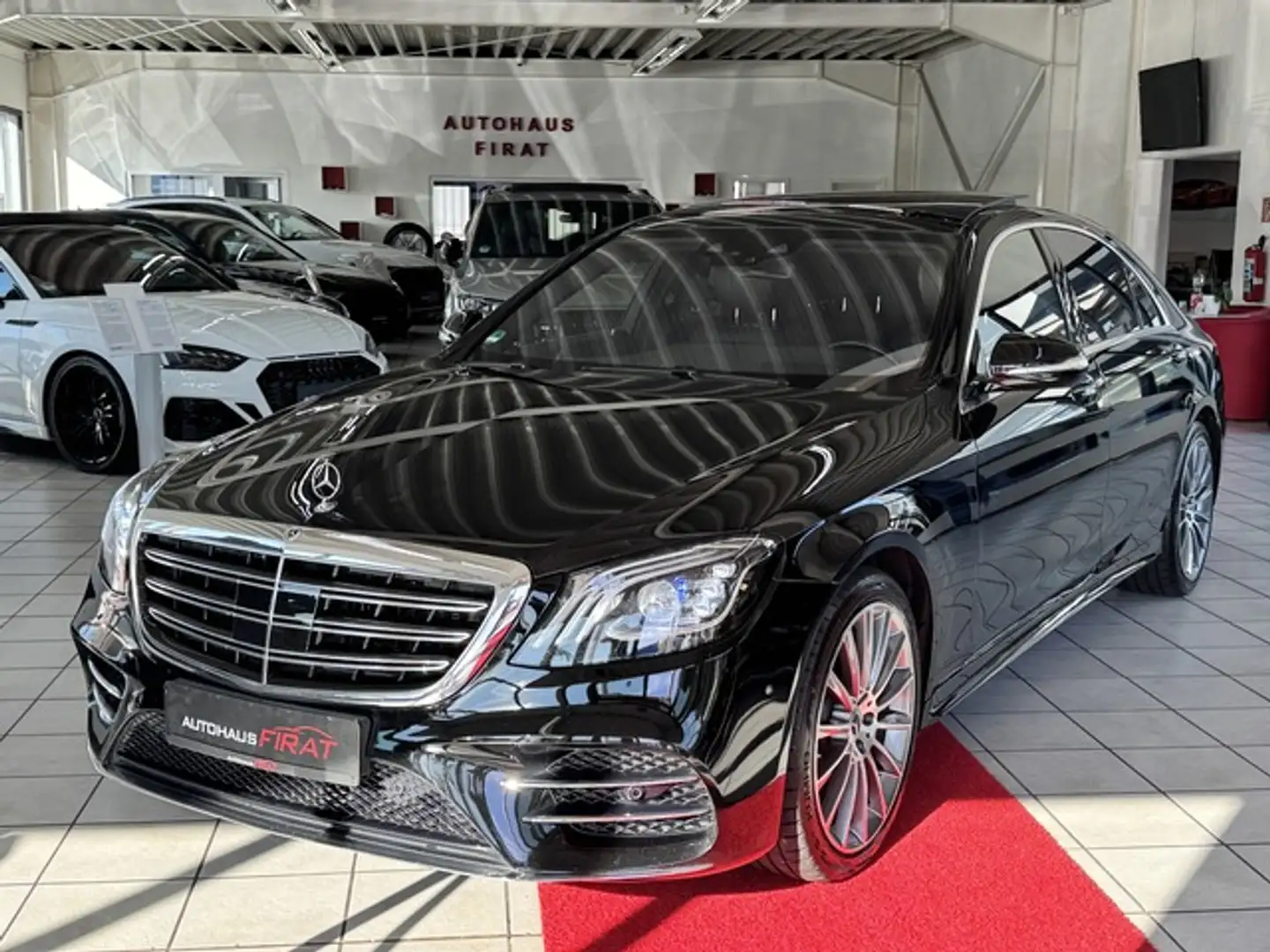Mercedes-Benz S 400 d L 4Matic AMG Line Headup Display+PanoramaSD+LED+ Schwarz - 2