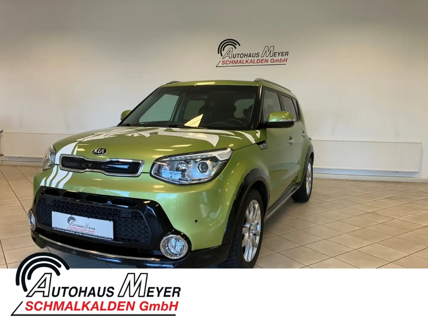 Kia Soul 1.6 GDI Spirit+Tempomat+Navi+Einparkhilfe vorn+Sm Verde - 1