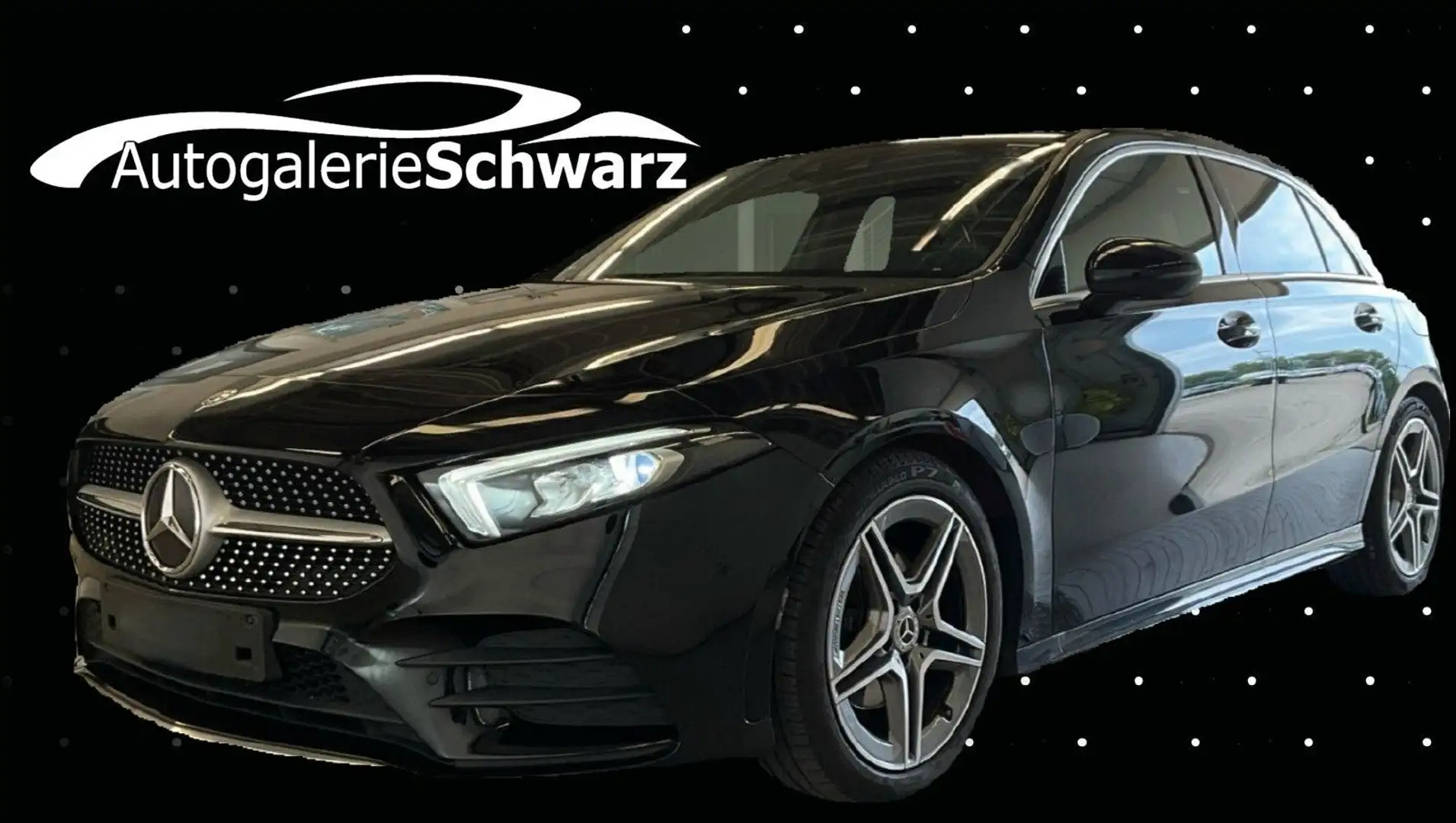 Mercedes-Benz A 180 7G AMG-LINE LED AUGR+SPUR KAM CARPLY AMBTE Negro - 1