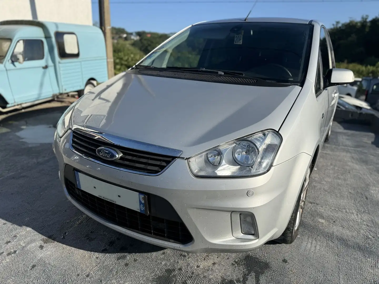 Ford C-Max 2.0 TDCI 110CH DPF TITANIUM POWERSHIFT Gris - 2