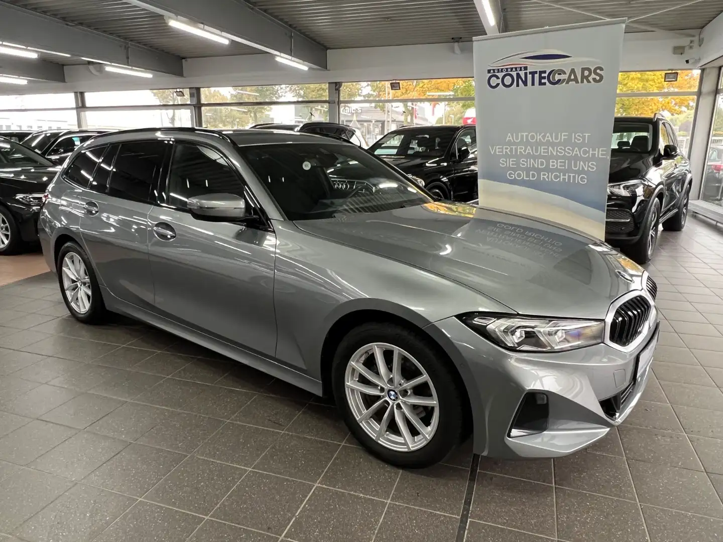 BMW 318 d Touring Driving Assist+ACC+Park ASSISTpak. Grau - 1