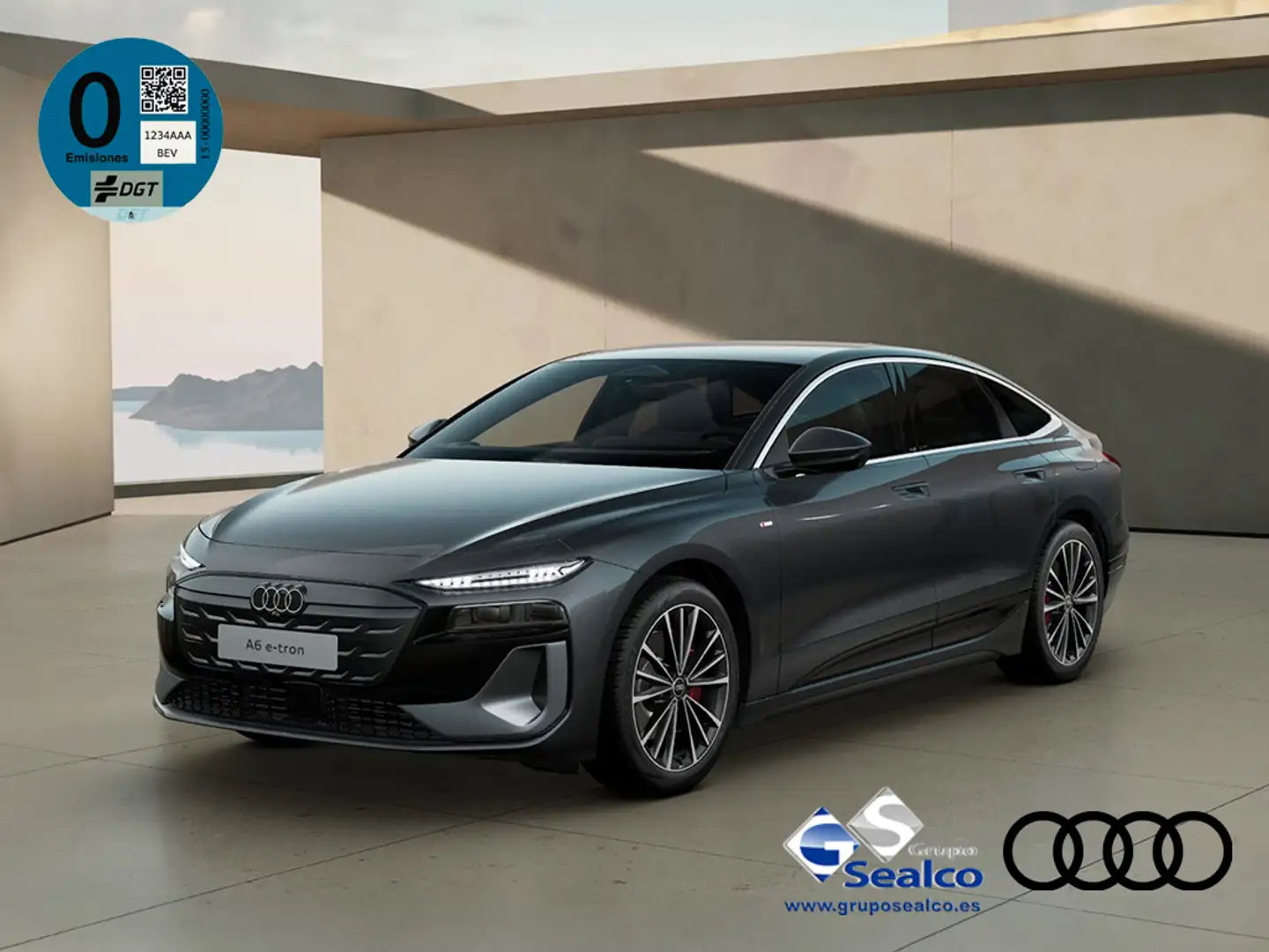 Audi A6 Sportback e-tron performance S-Line Grigio - 1