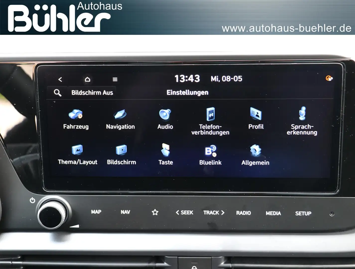 Hyundai i20 Select 1.2 Navigation, Apple Carplay Blau - 2