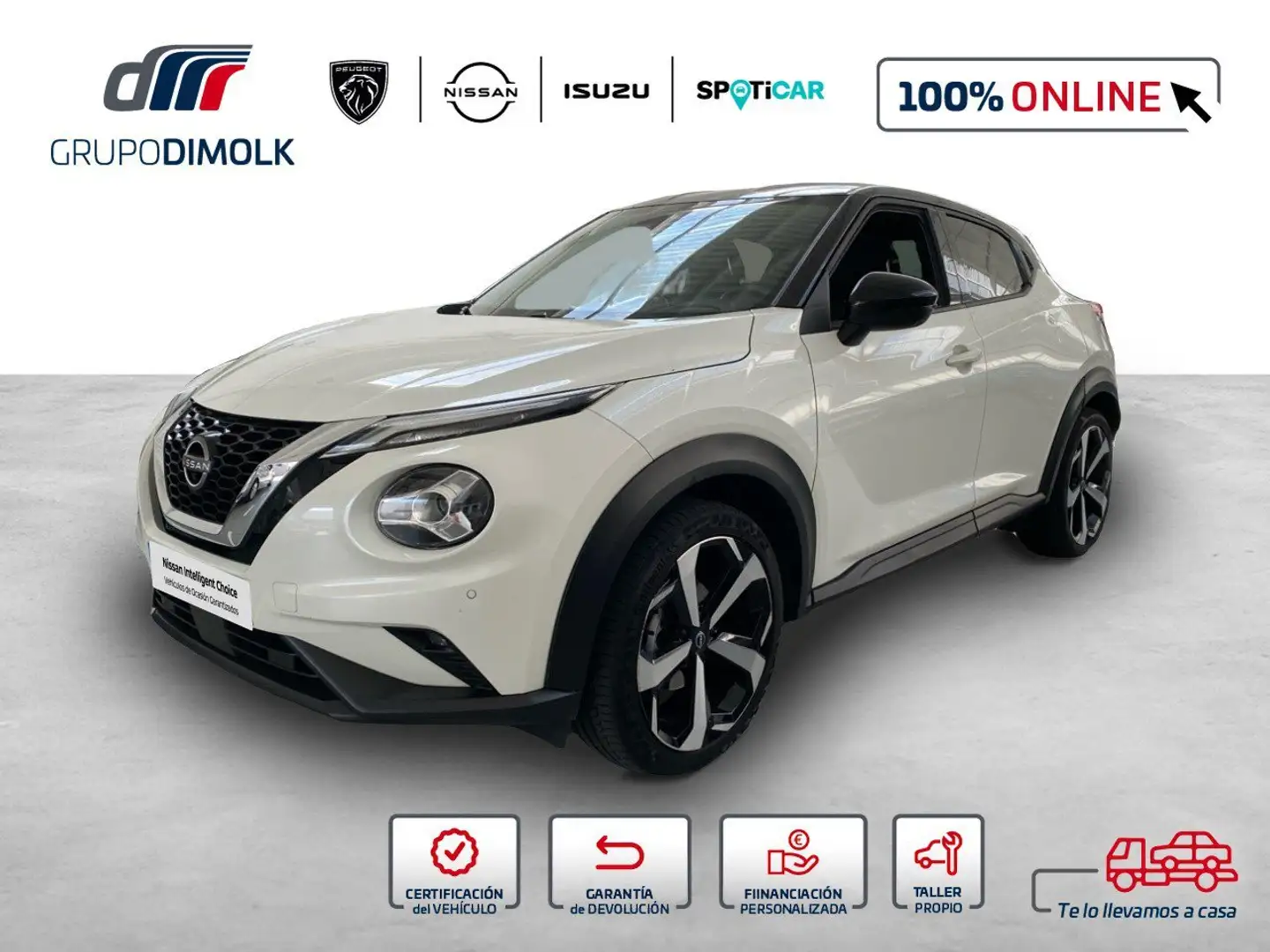 Nissan Juke 1.0 DIG-T Tekna 4x2 114 Blanco - 1