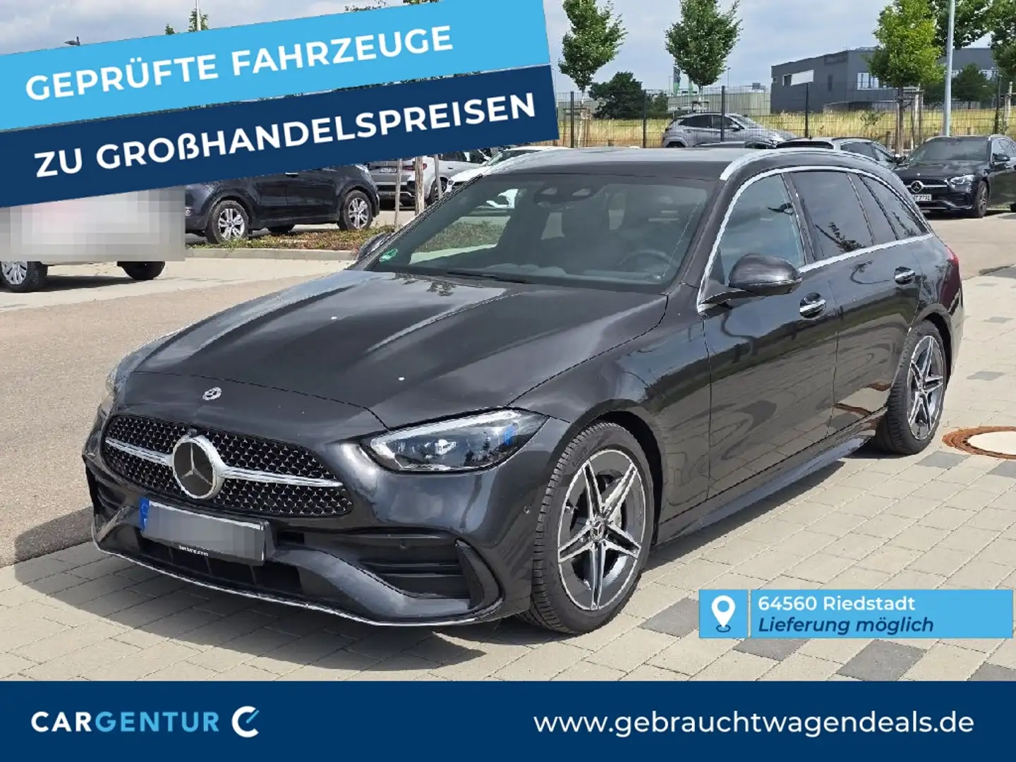 Mercedes-Benz 220 C C  d T AMG Line 360° AHK SpoSi ACC BLIS HuD Vert - 1