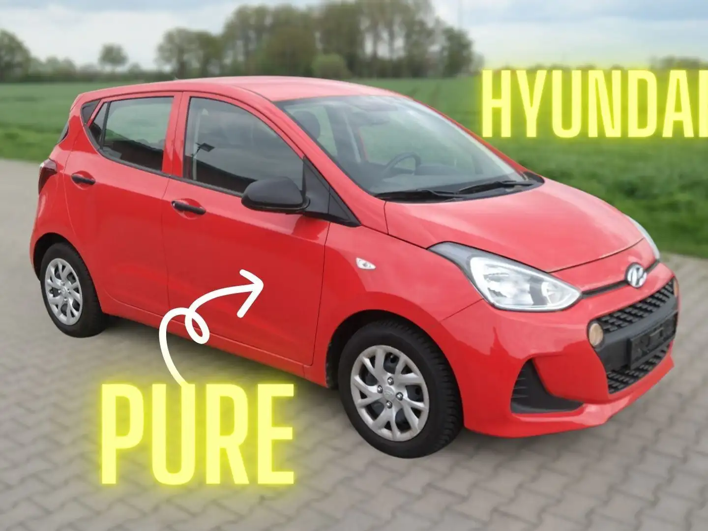 Hyundai i10 Pure Android Allwetter Rot - 1