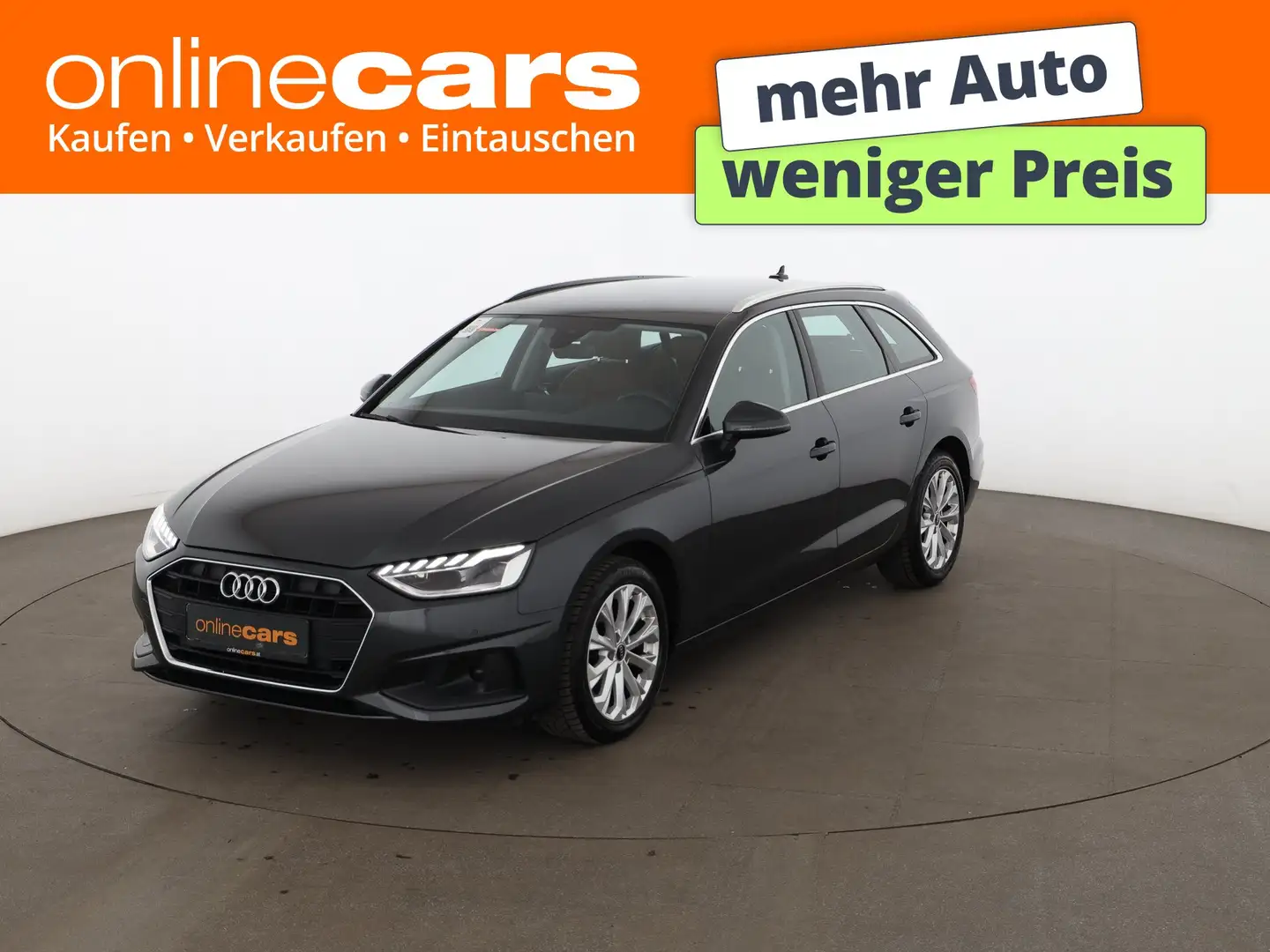 Audi A4 Avant 35 TDI Aut LED DIGITAL-TACHO LEDER NAVI Grau - 1