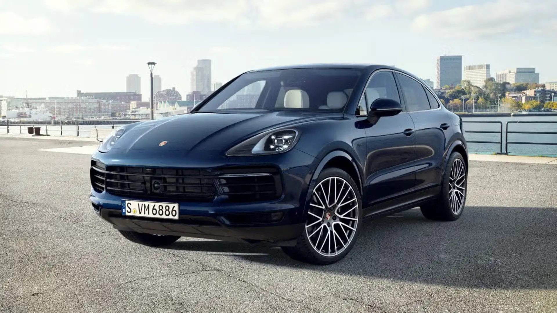Porsche Cayenne Cayenne Coupé 3.0 V6 E-Hybrid Blu/Azzurro - 1