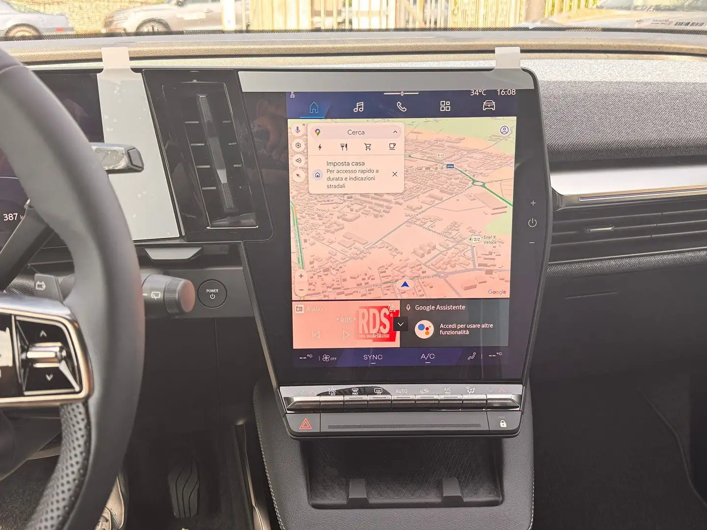 Renault Scenic E-TECH ELECTRIC techno 170 cv comfort range Grigio - 2