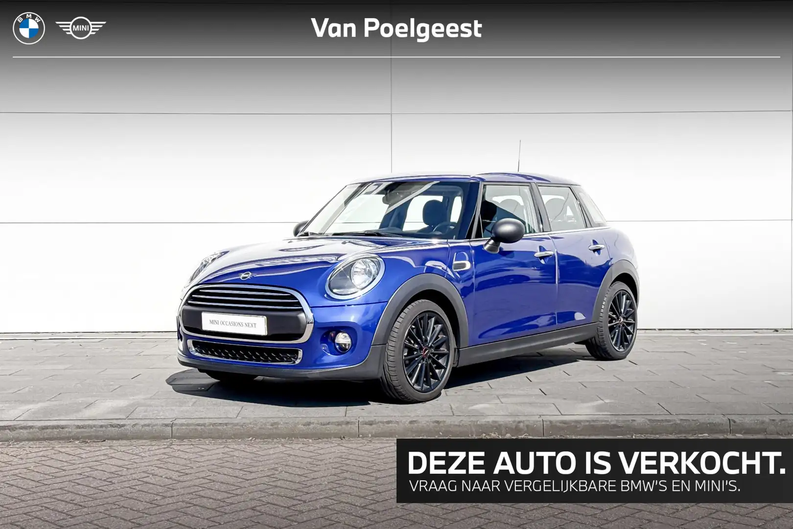 MINI Cooper 5-deurs One Salt Blauw - 1