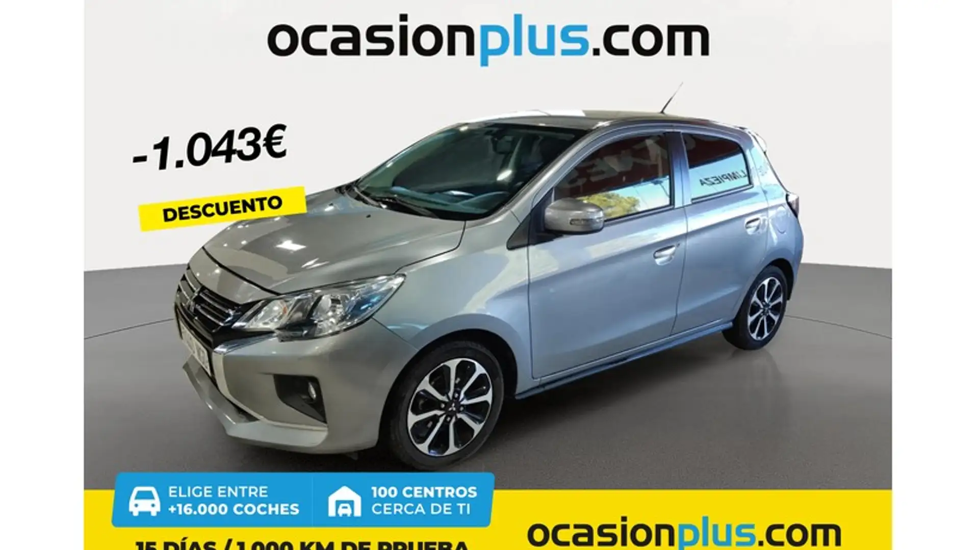 Mitsubishi Space Star 120 MPI Kaiteki Gris - 1