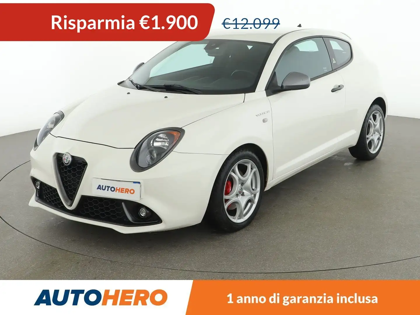 Alfa Romeo MiTo 1.4 Turbo Veloce 170 CV Weiß - 1