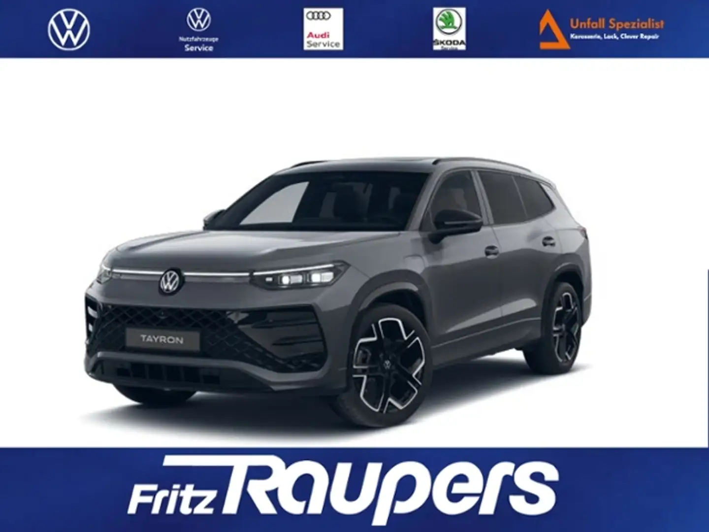 Volkswagen Tayron 1.5 eHybrid R-Line +AHK+360°+HUD Grau - 1