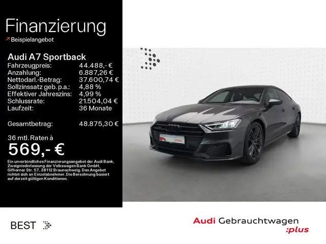Audi A7 55 TFSI qu.2 x S line*Leder*Sound