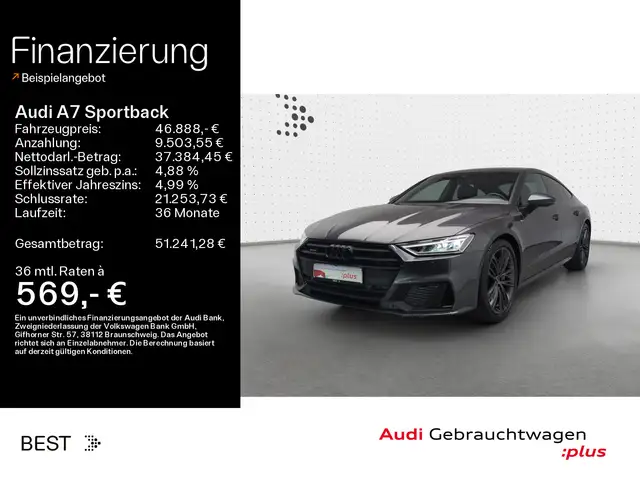 Audi A7 55 TFSI qu.2 x S line*Leder*Sound