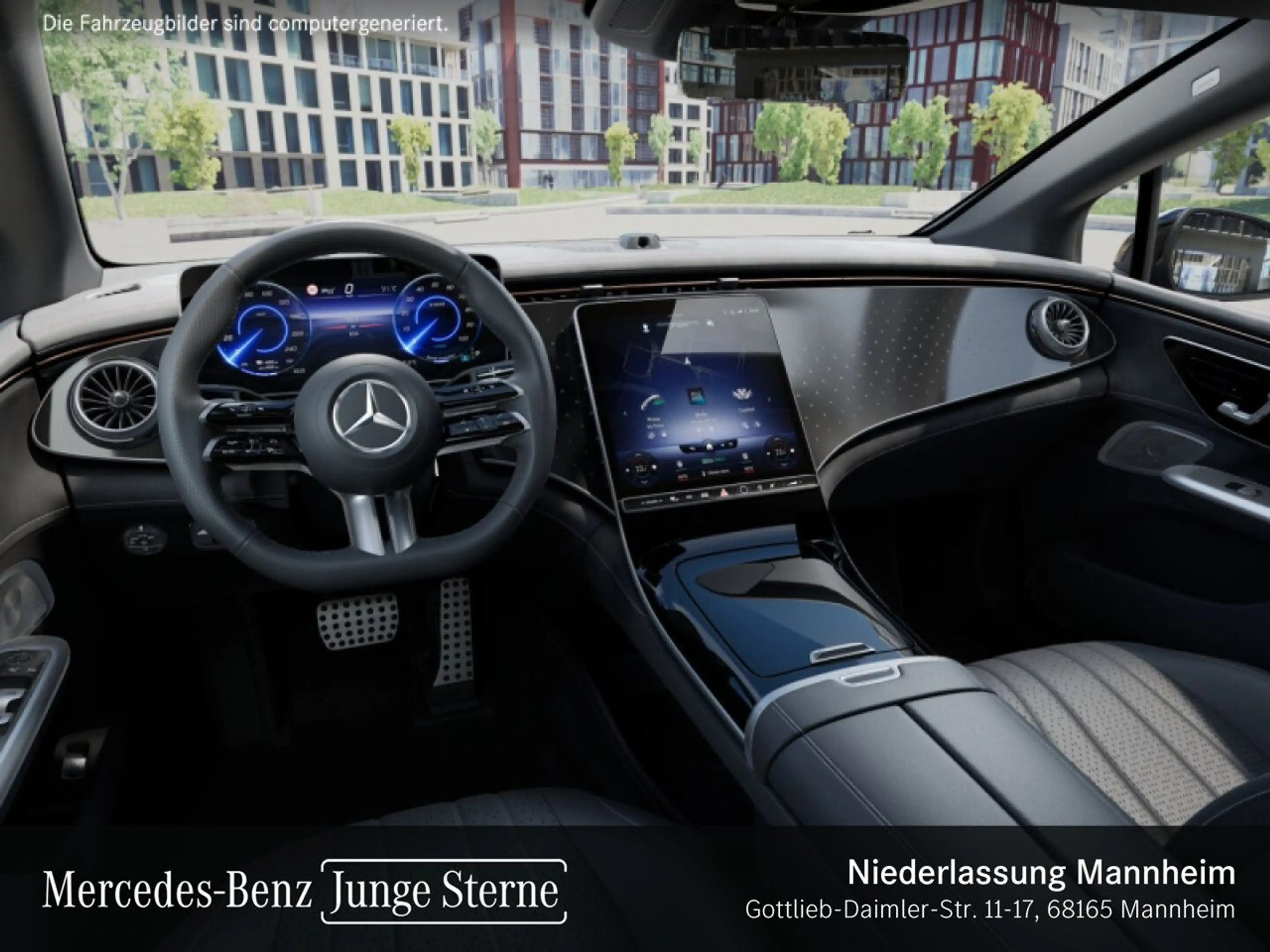 Mercedes-Benz EQE 350 AMG Fahrass WideScreen 360° Airmat Pano — photo 10