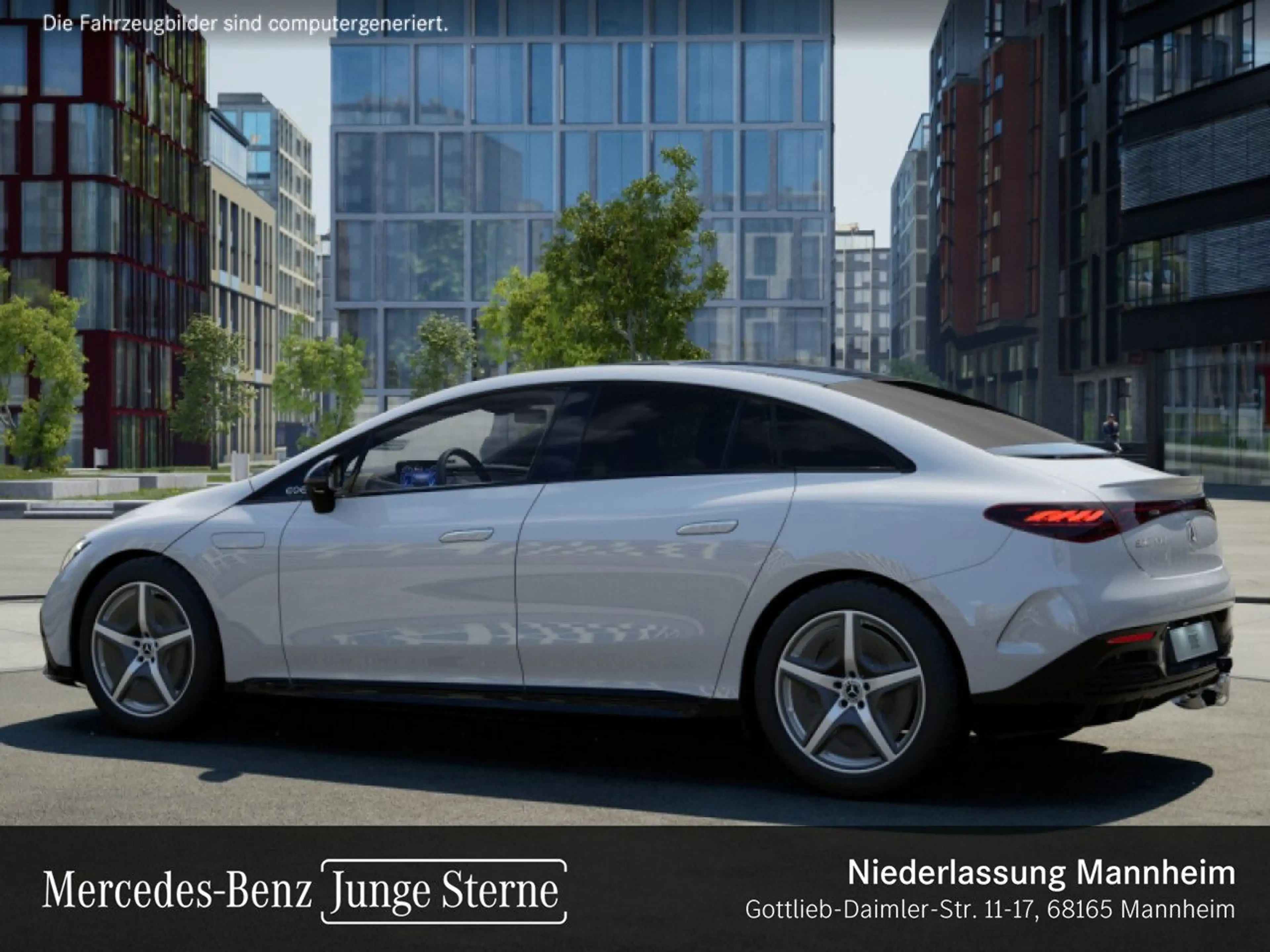 Mercedes-Benz EQE 350 AMG Fahrass WideScreen 360° Airmat Pano — photo 15