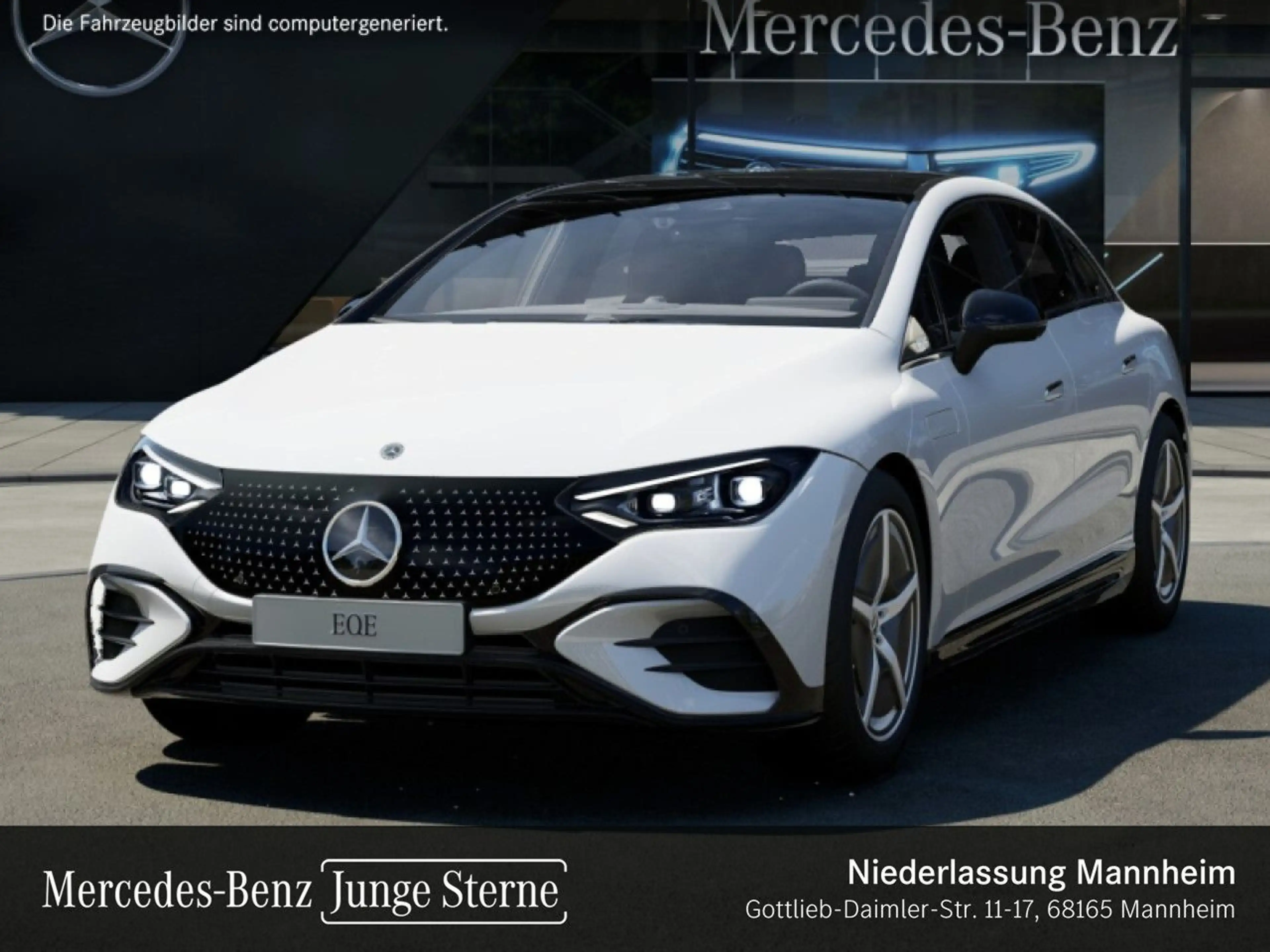 Mercedes-Benz EQE 350 AMG Fahrass WideScreen 360° Airmat Pano — photo 2