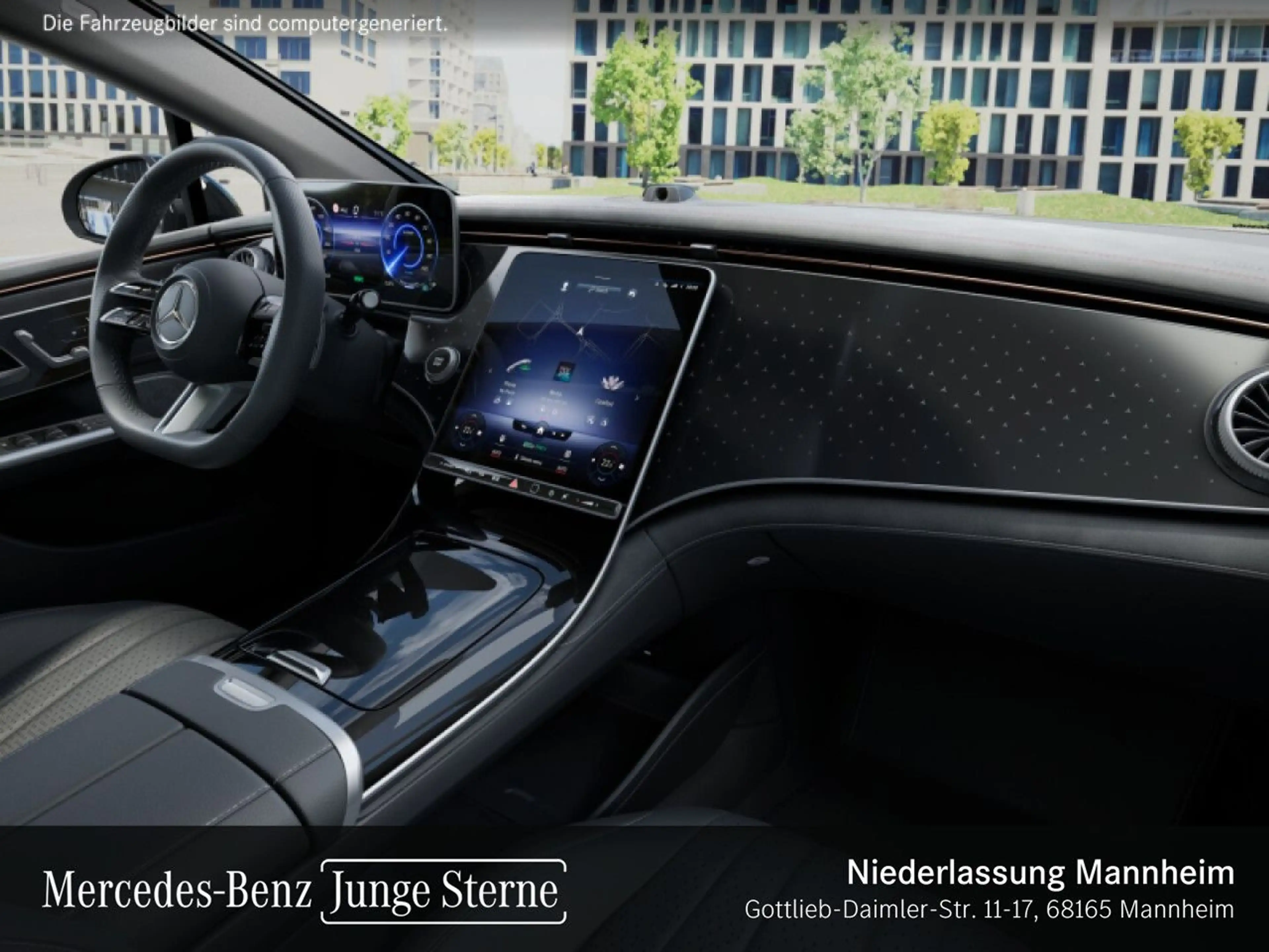 Mercedes-Benz EQE 350 AMG Fahrass WideScreen 360° Airmat Pano — photo 11