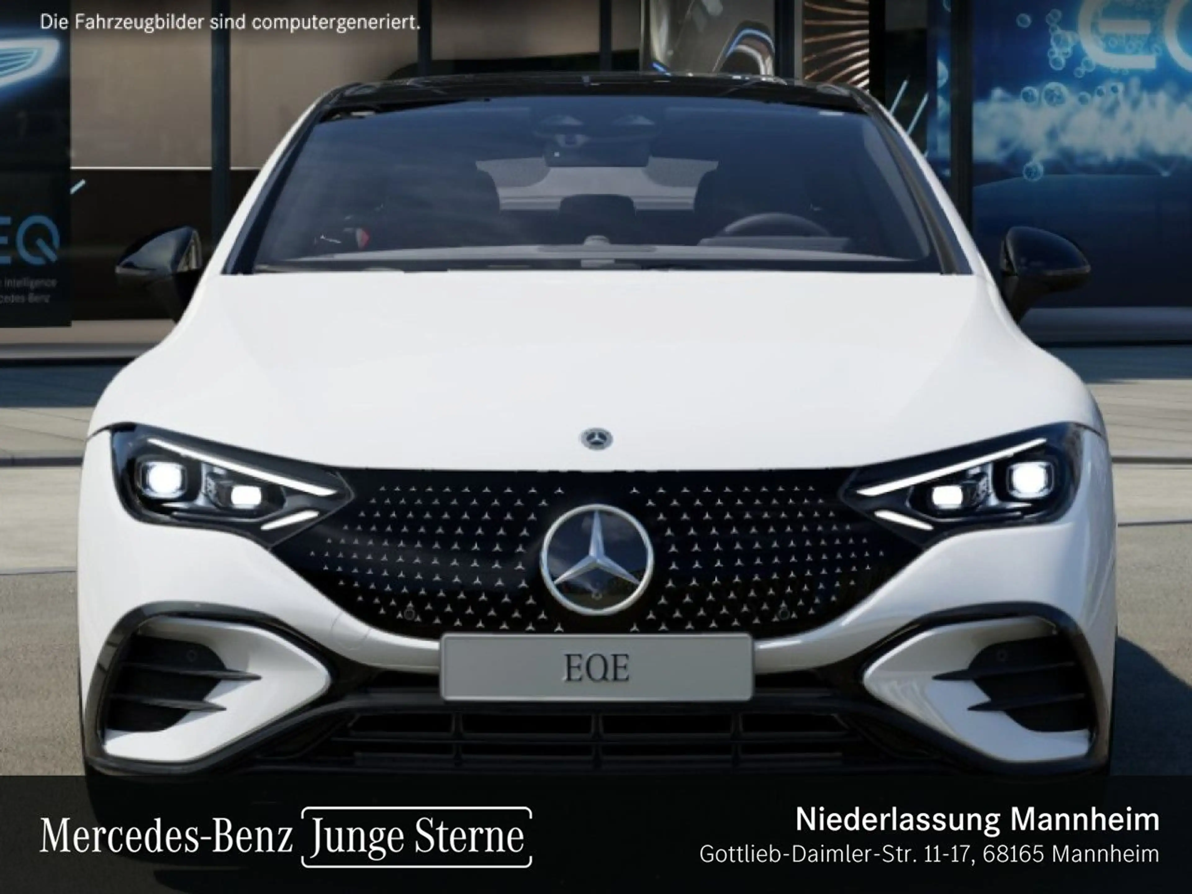 Mercedes-Benz EQE 350 AMG Fahrass WideScreen 360° Airmat Pano — photo 8