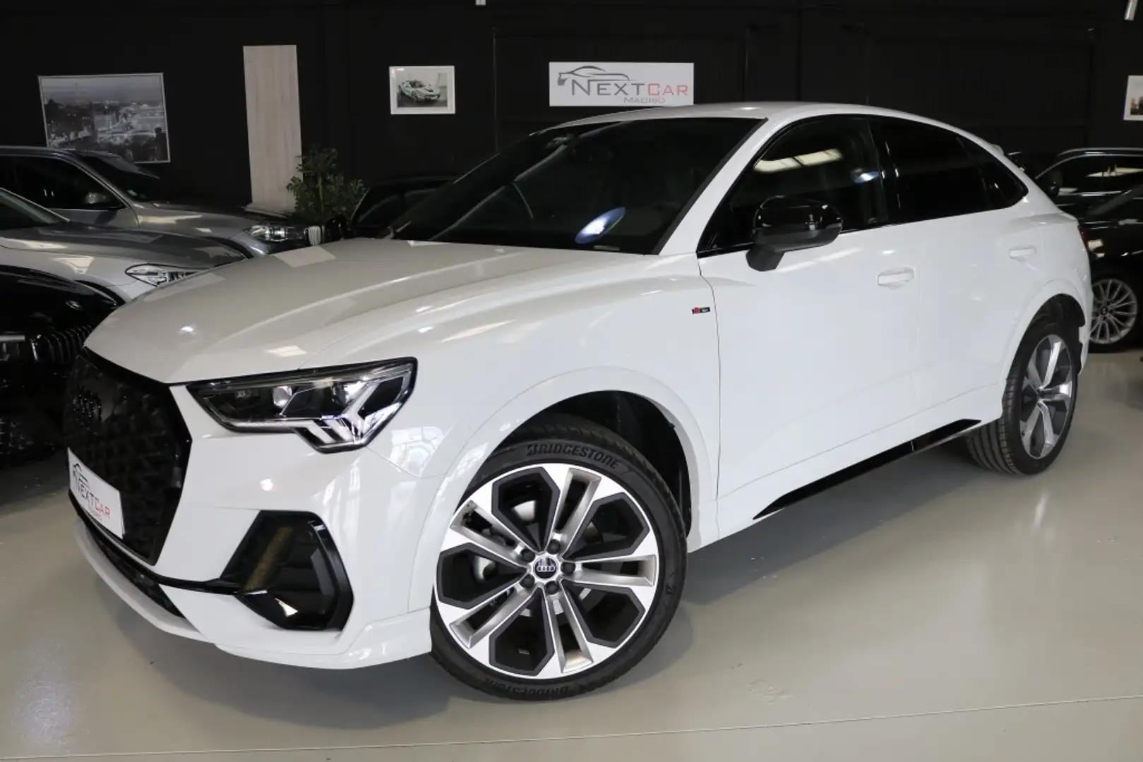 Audi Q3 Sportback 35 TFSI Black line S tronic Blanco - 1