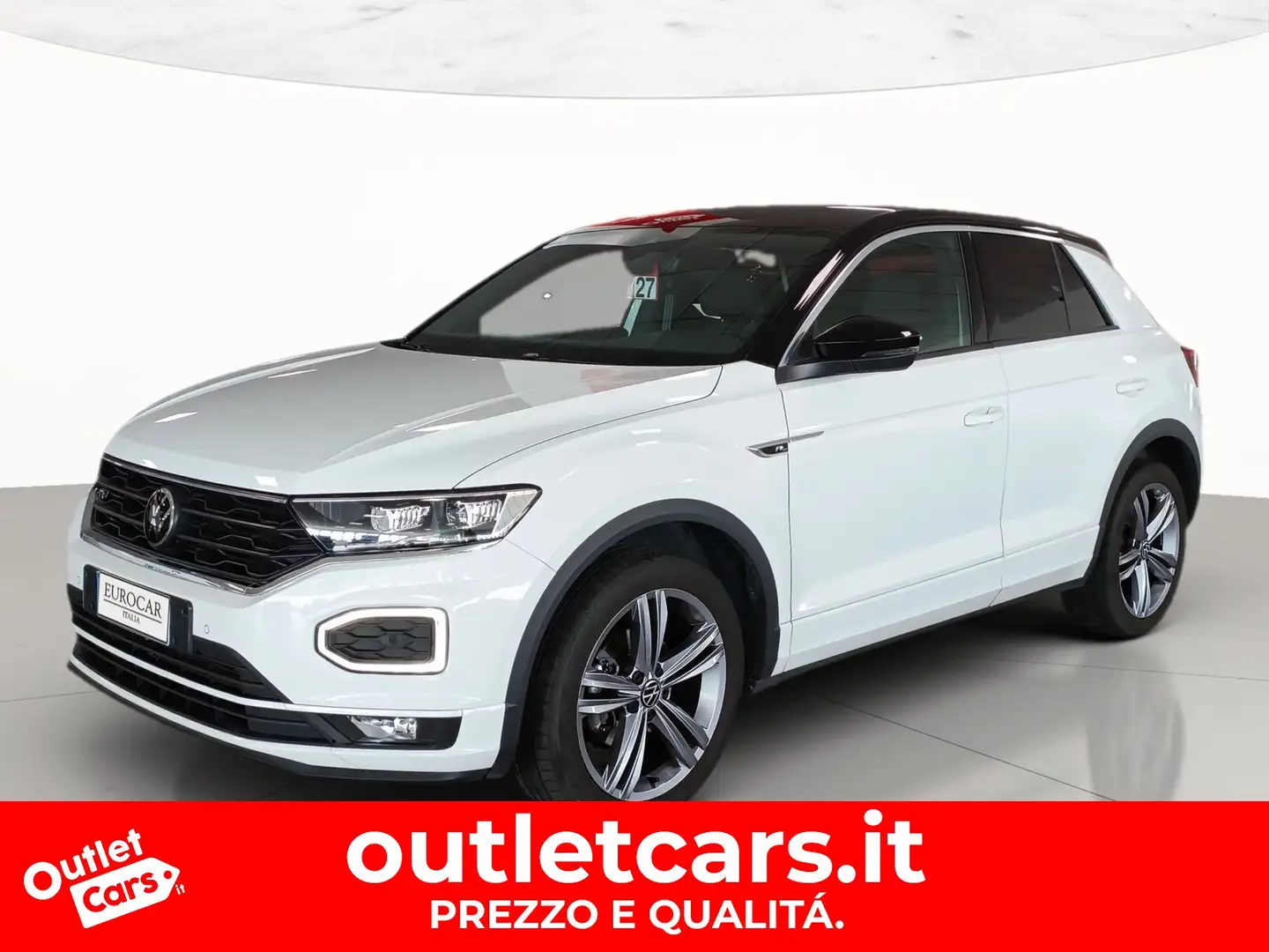 Volkswagen T-Roc 1.5 tsi sport Blanc - 1