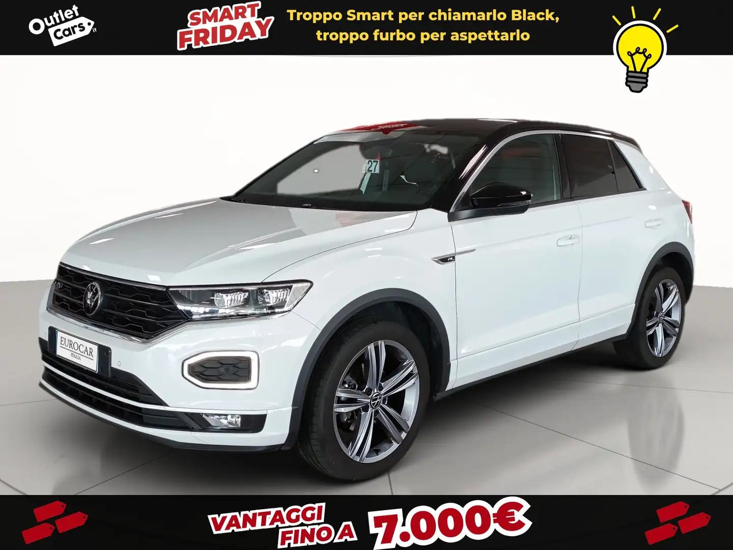 Volkswagen T-Roc 1.5 tsi sport Blanc - 1