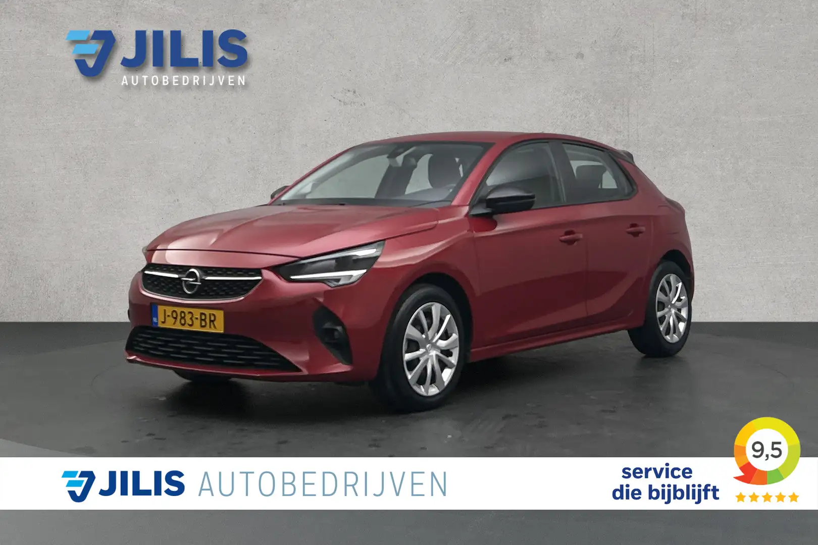 Opel Corsa 1.2 Edition Automaat | LED koplampen | Cruise cont Rood - 1