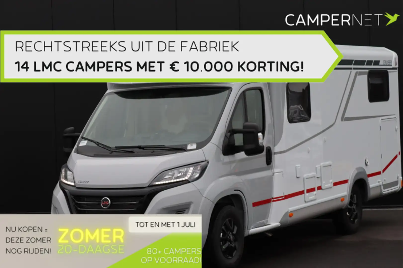 LMC Cruiser V646 3-G 140pk JTD | Nieuw uit voorra Wit - 2