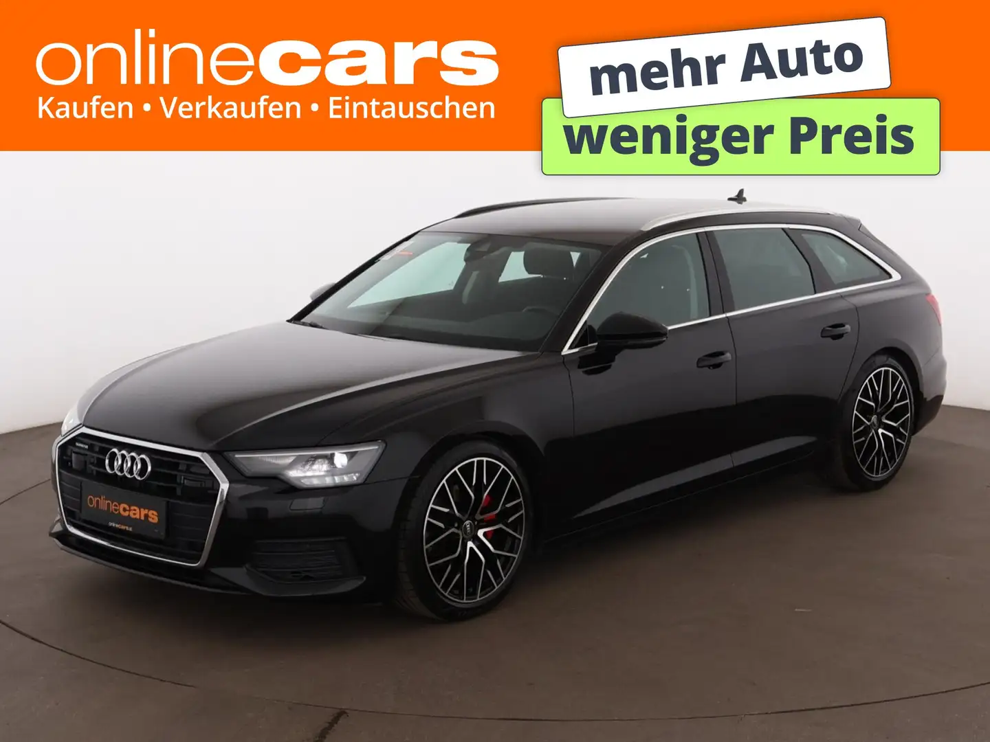 Audi A6 Avant 40 TDI quattro Aut LED RADAR NAVI R-CAM Schwarz - 1
