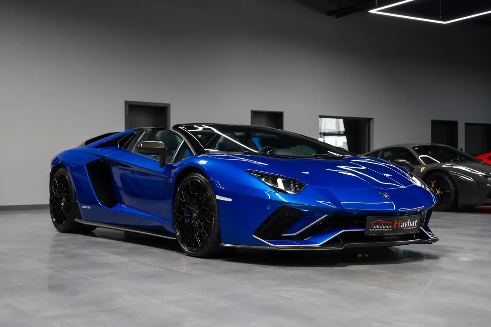 Lamborghini Aventador S Roadster*Carbon*Ad Personam*Warranty Blau - 1