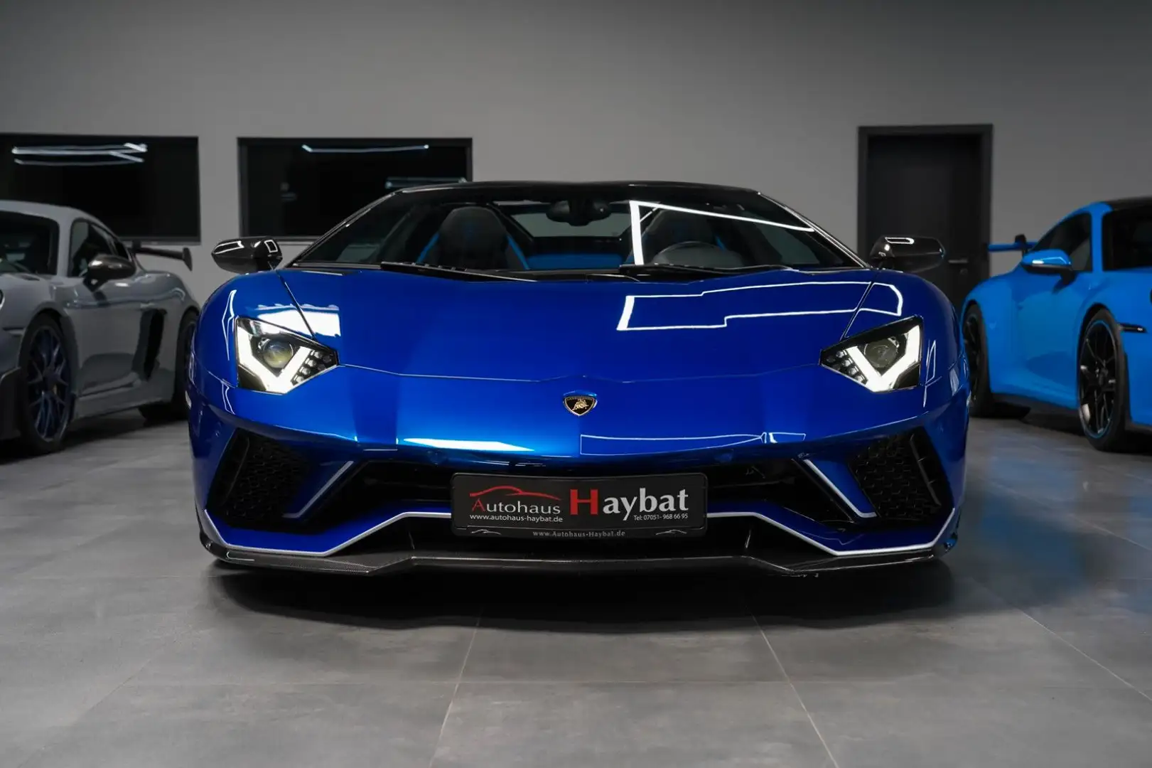 Lamborghini Aventador S Roadster*Carbon*Ad Personam*Warranty Blau - 2