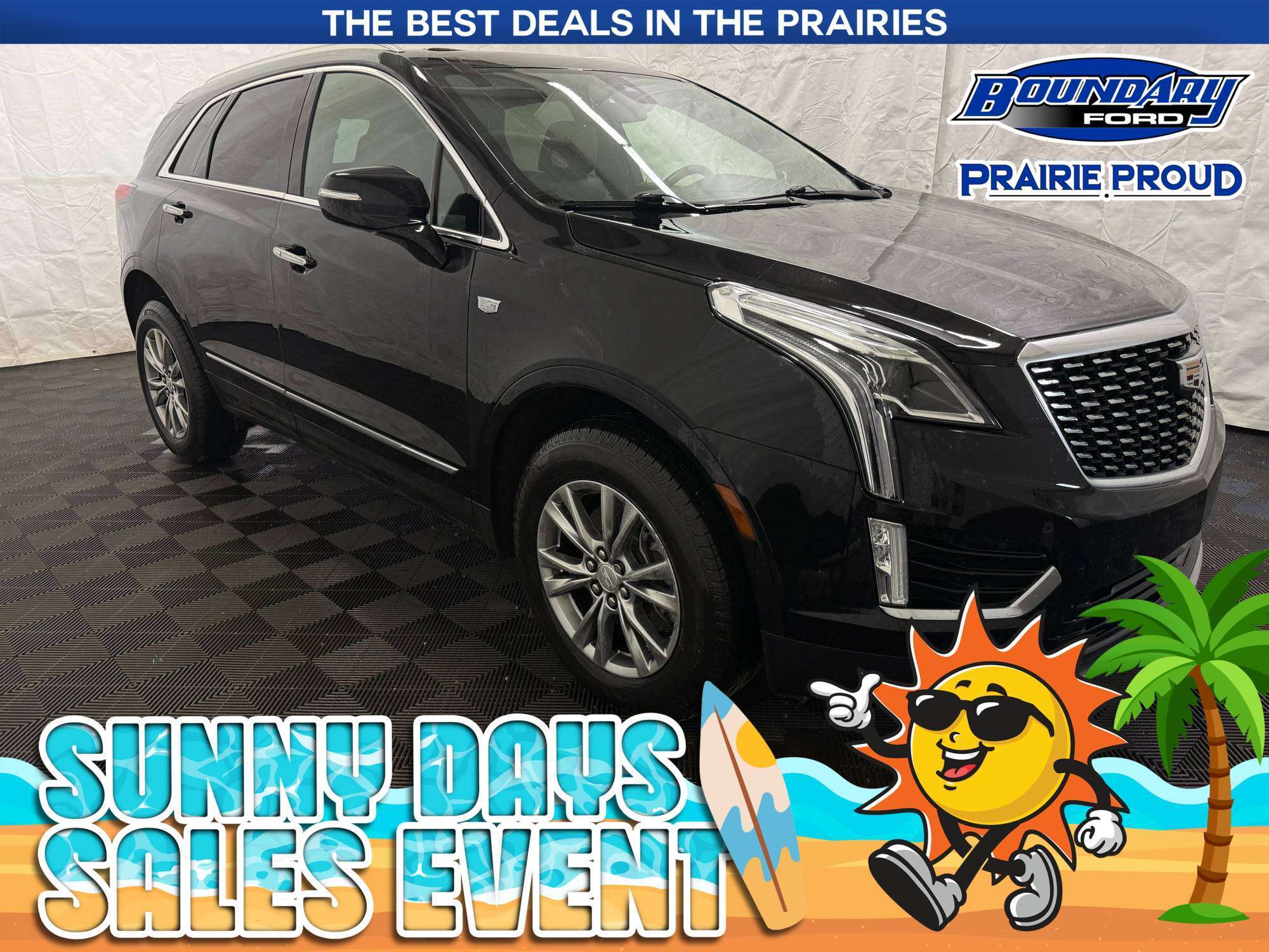 Black 2021 Cadillac XT5 SUV / Crossover Four-Wheel Drive 9-Speed Automatic
