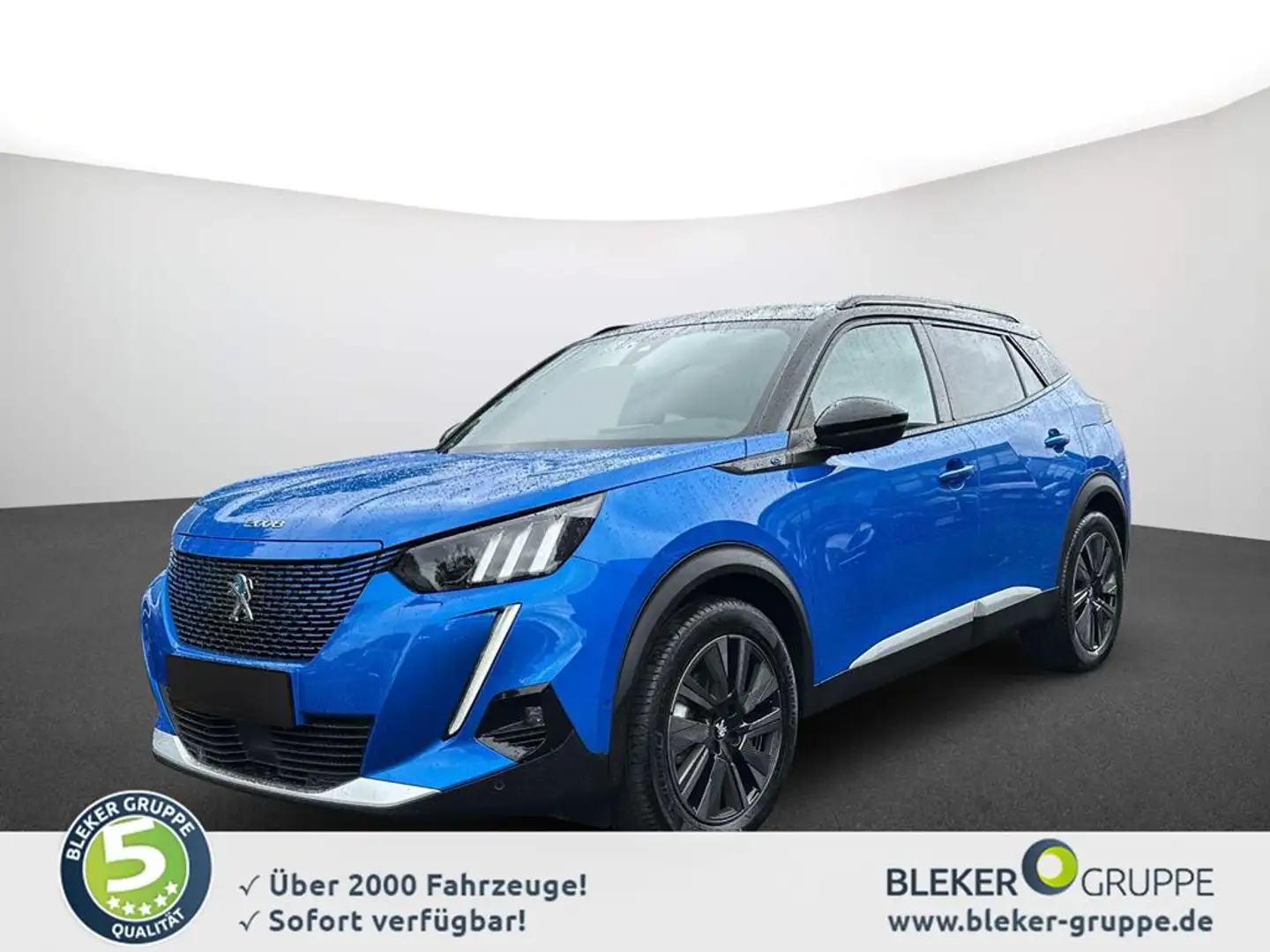 Peugeot e-2008 Elektromotor 136 GT Pack Bleu - 1