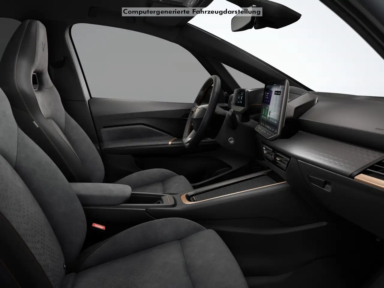 Cupra Born E-BOOST CAM ACC LM19 NAVI CARPLAY SITZHEIZ., миниатюра 7