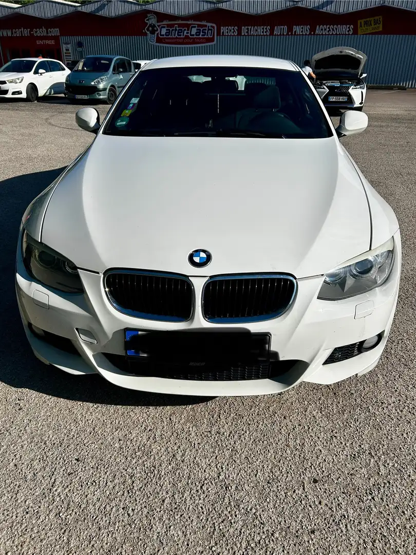BMW 320 Coupé 320i 170ch Luxe Blanc - 2