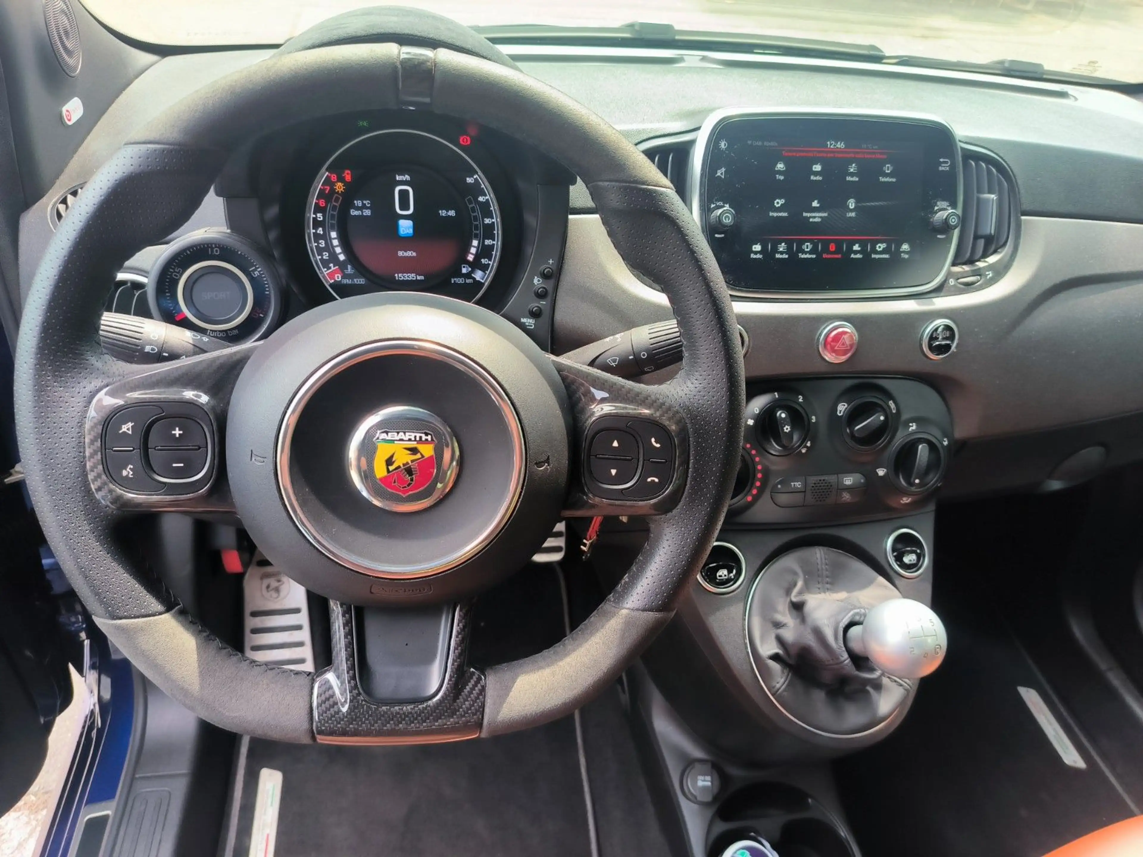 Abarth 500 595 Competizione-Beats-Xenon-Sabelt — photo 10