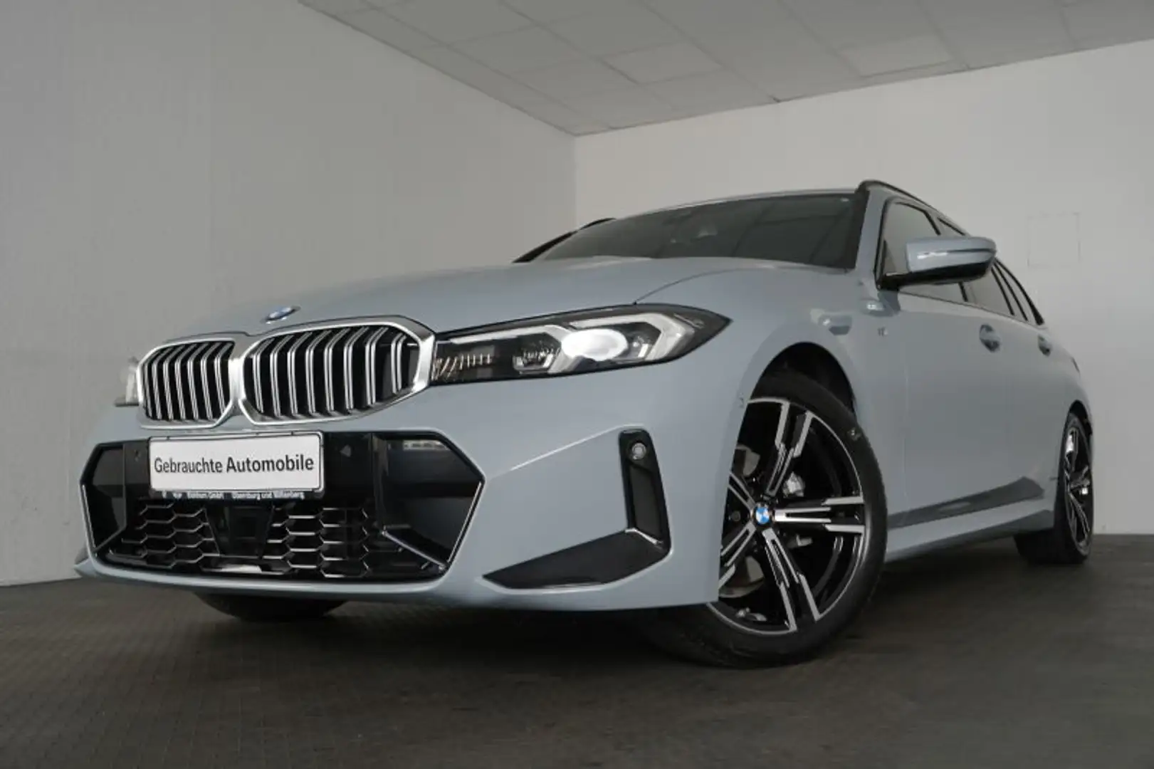 BMW 318 d Touring M Sportpaket AHK.PGSD.NAVI.PARKASSI Grijs - 2