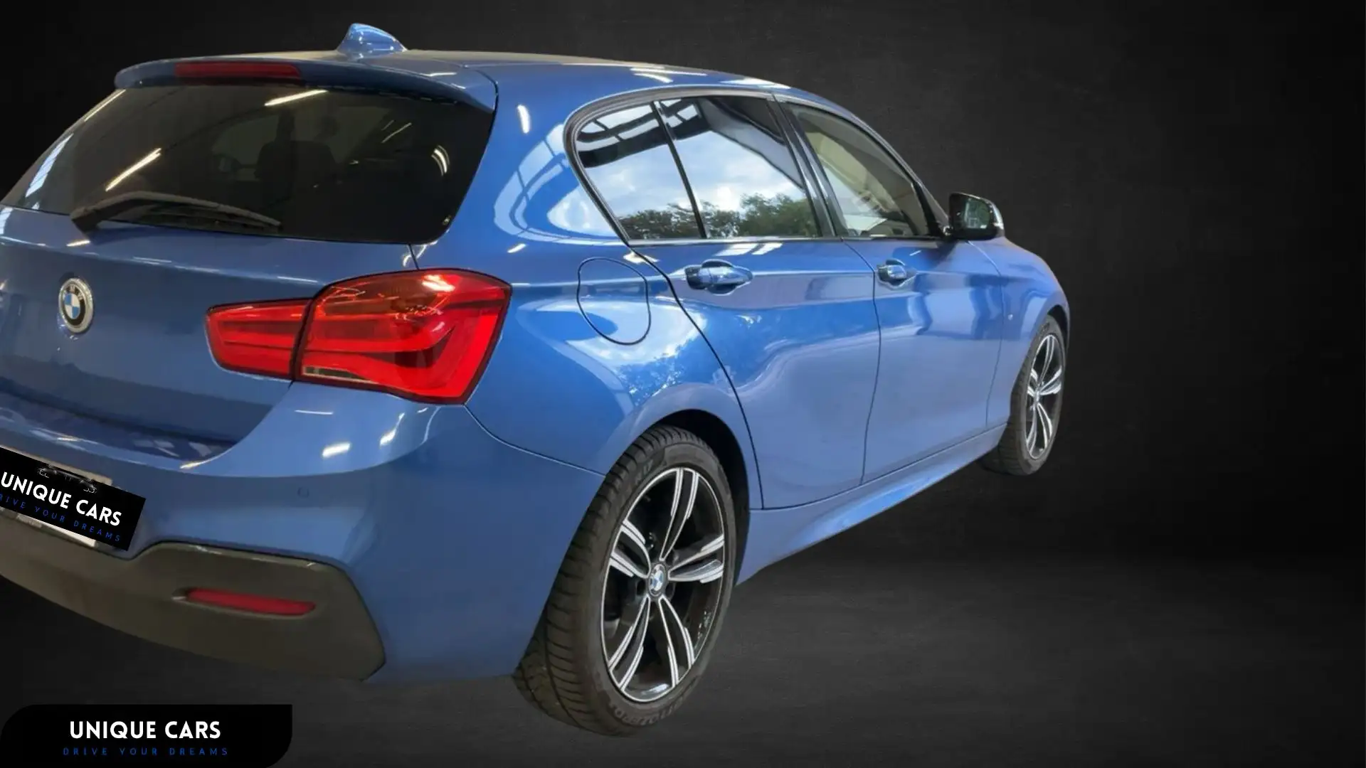 BMW 118 118d Msport 5p auto Bleu - 2