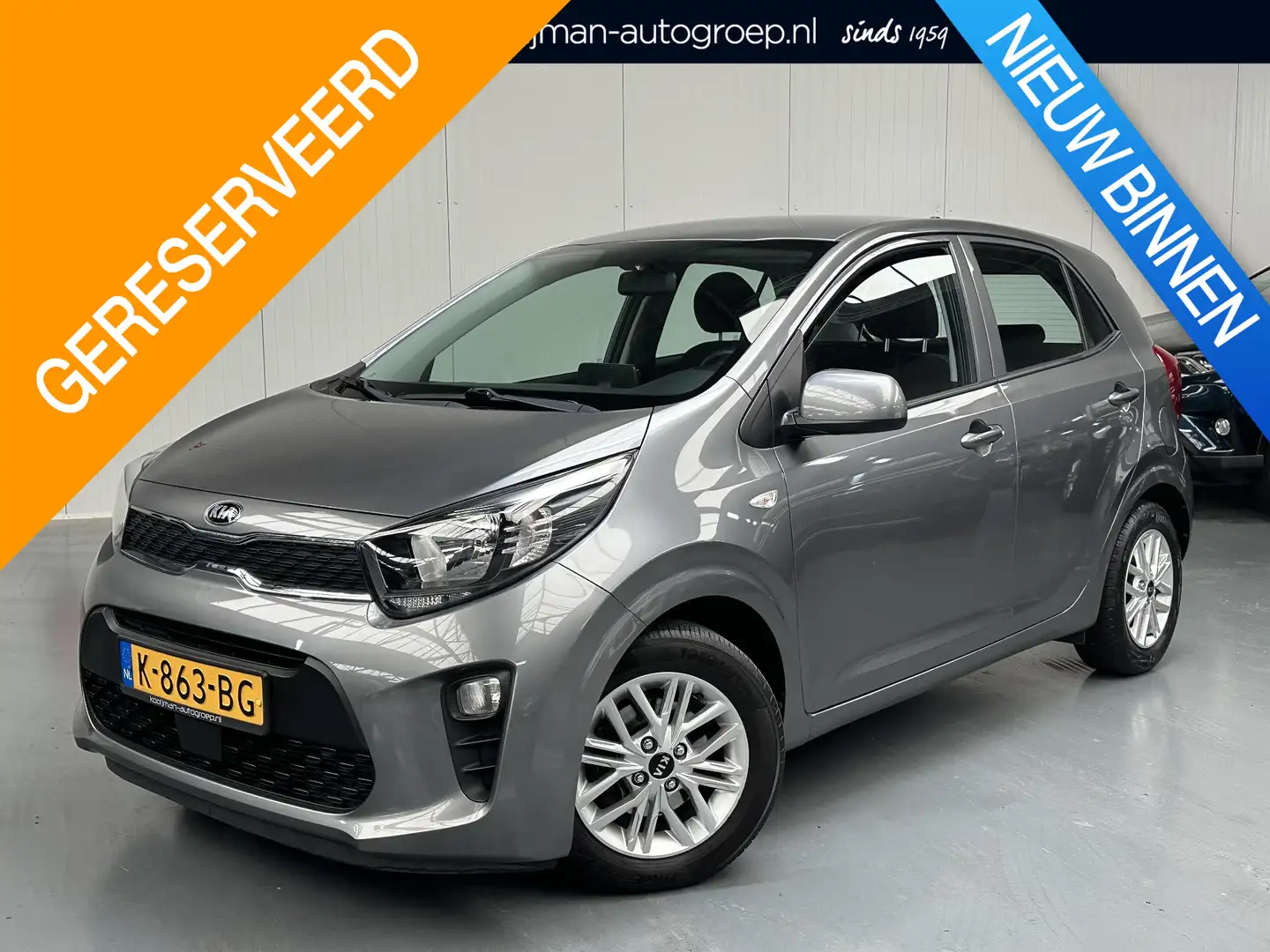 Kia Picanto 1.0 DPi DynamicLine Gris - 1