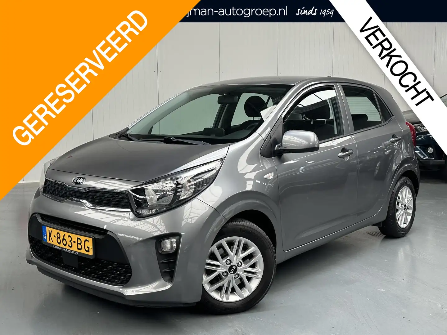 Kia Picanto 1.0 DPi DynamicLine Gri - 1