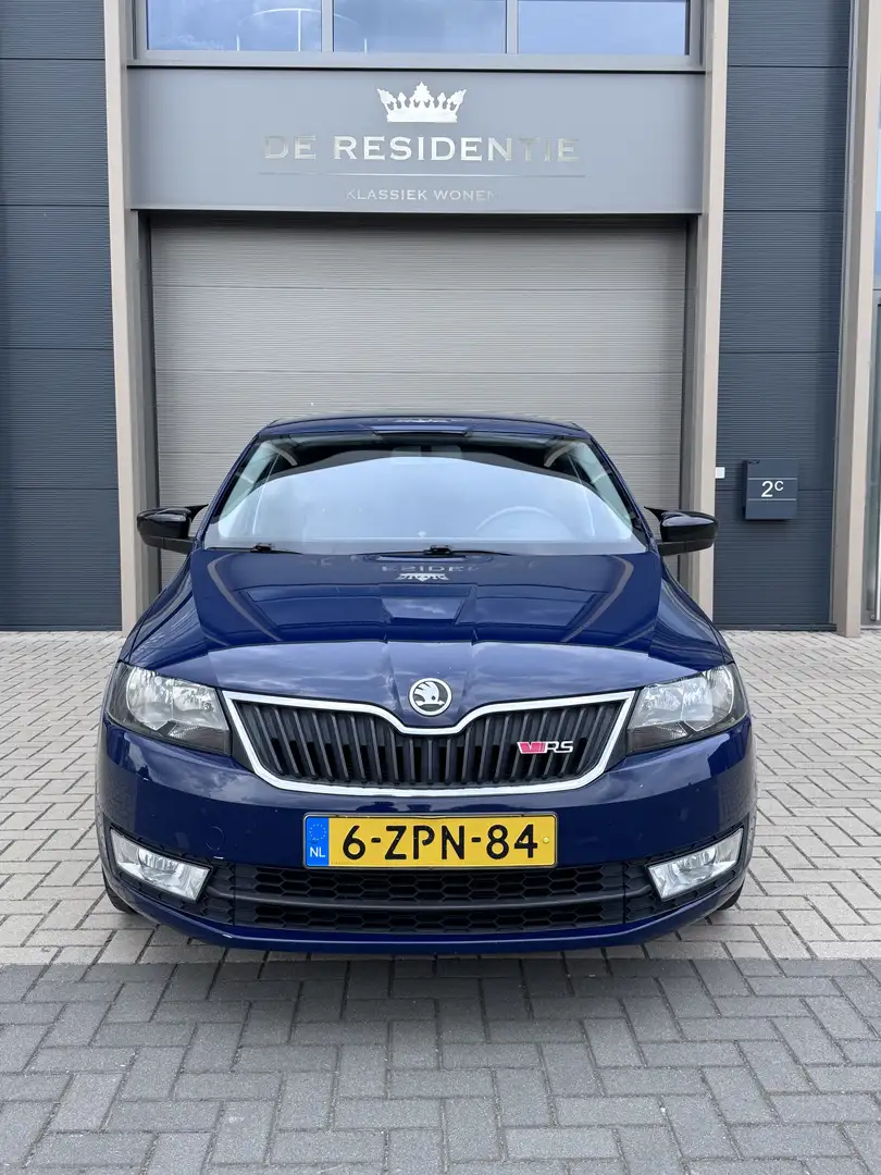 Skoda Rapid/Spaceback Skoda Rapid 1.4 TSI 90KW DSG 2015 Blauw Blauw - 2