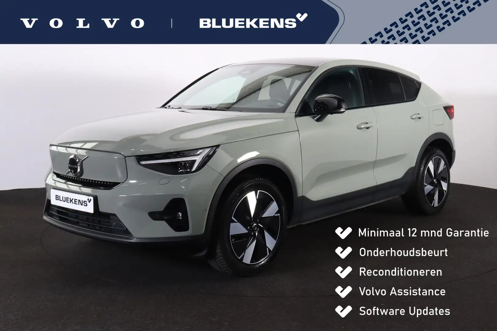 Volvo C40 Extended Range Ultimate 82 kWh - Panoramadak - Int Groen - 1