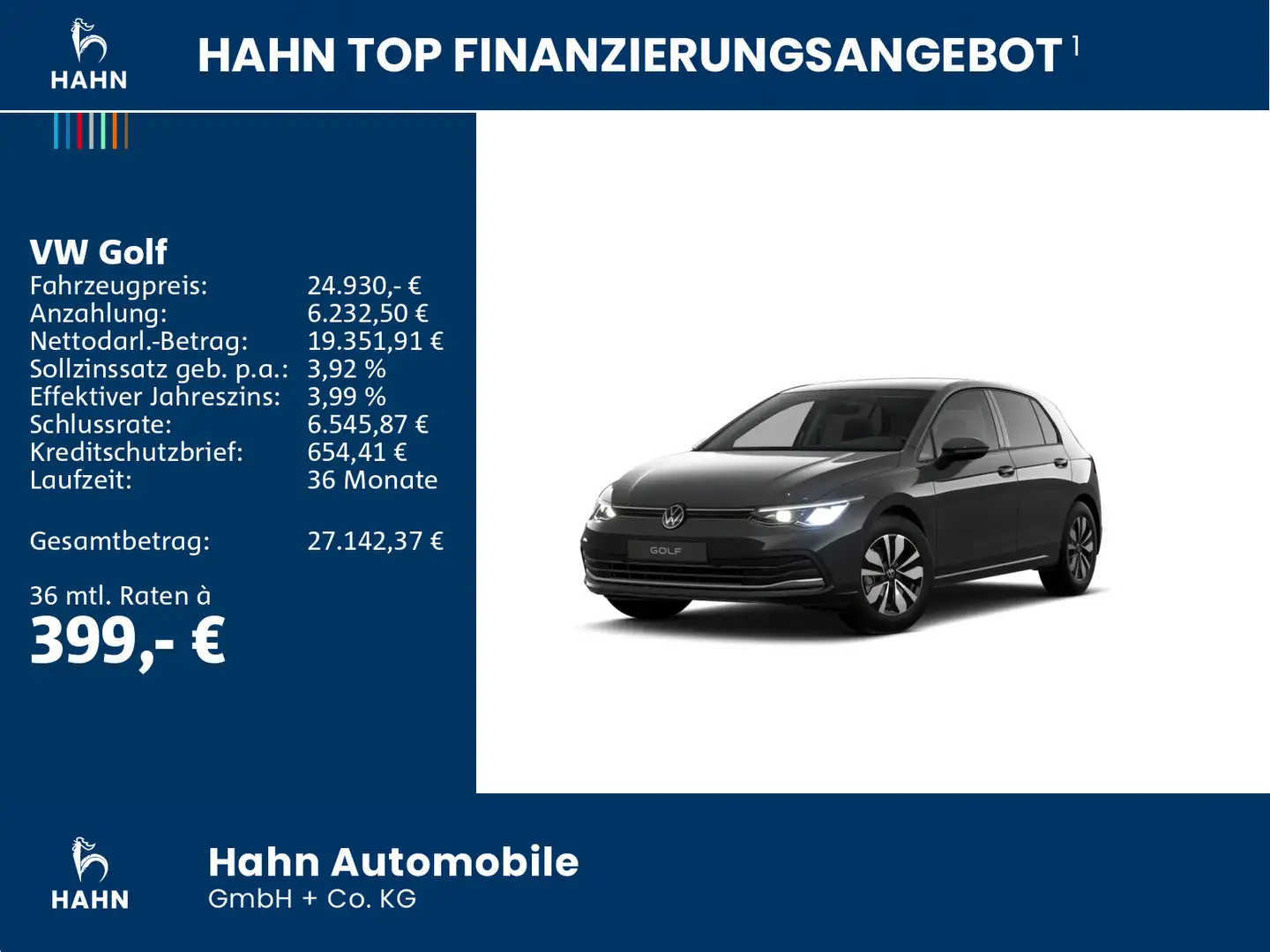 Volkswagen Golf VIII 2.0TDI Move App-C Einparkh. LED Sitzhe Grau - 2