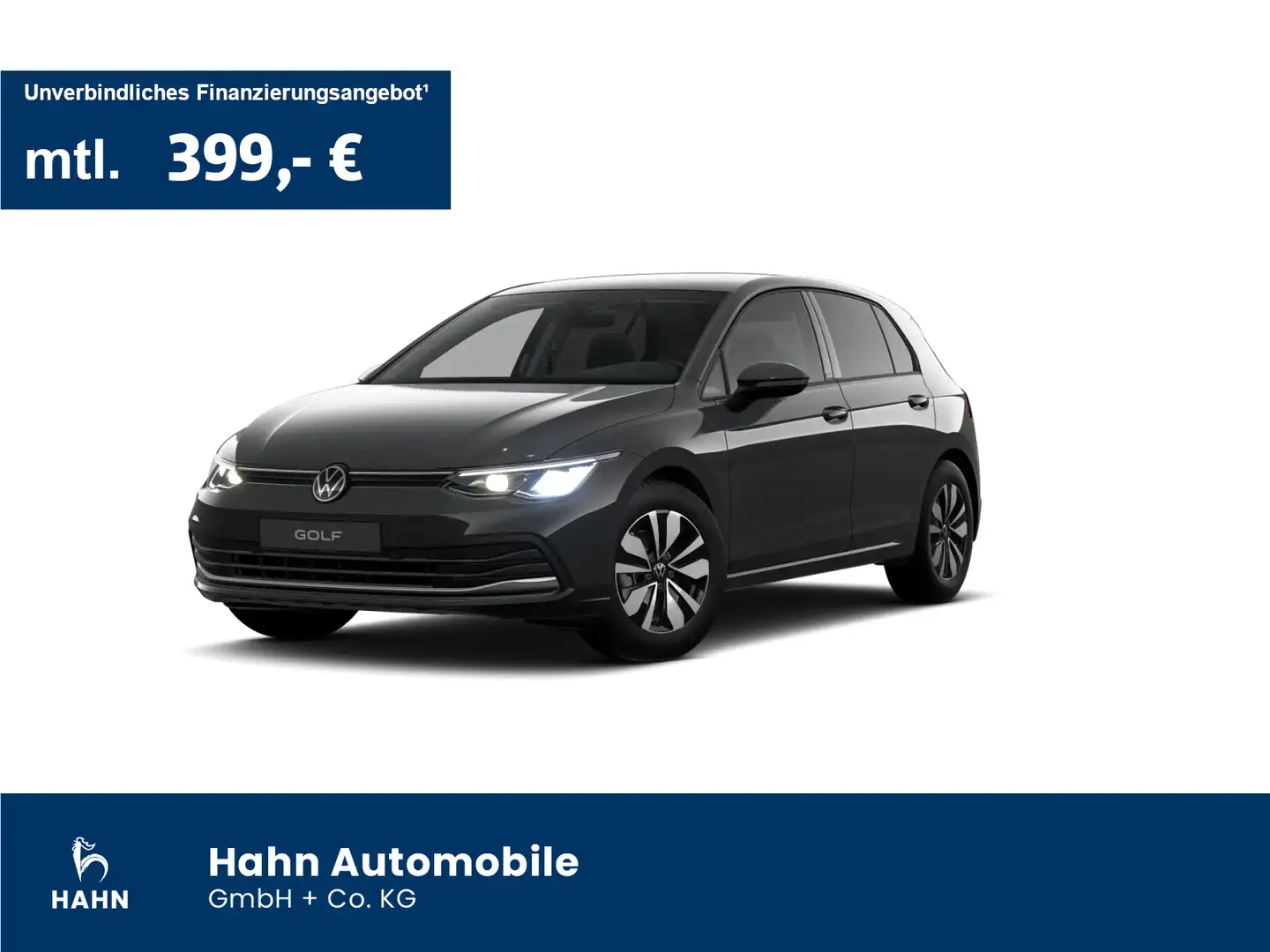 Volkswagen Golf VIII 2.0TDI Move App-C Einparkh. LED Sitzhe Grau - 1