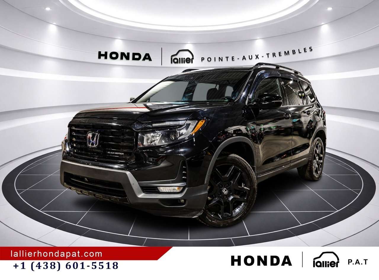 2024 Honda Passport Black Edition JAMAIS ACCIDENTÉ | CUIR | AWD