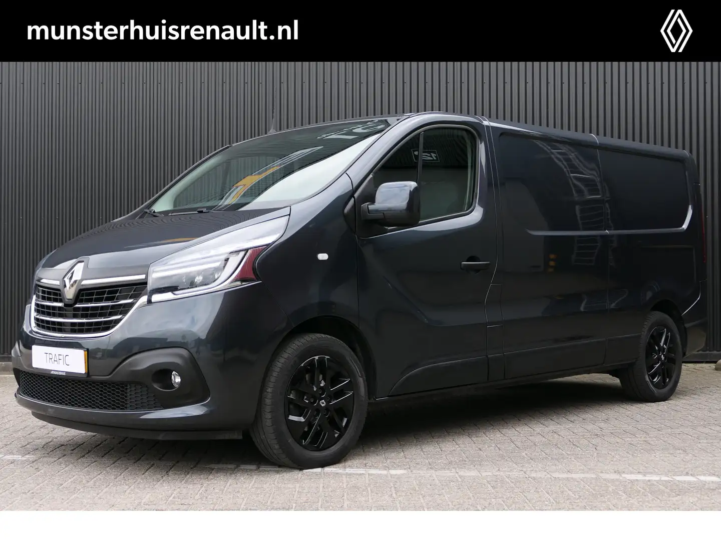 Renault Trafic 2.0 dCi 120 T29 L2H1 Work Edition - Navi, Cruise, Grijs - 1